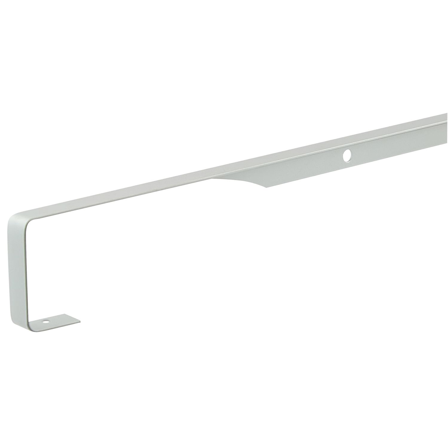 Unika Butt Joint Brushed Silver 630mm x 40mm (578PG)