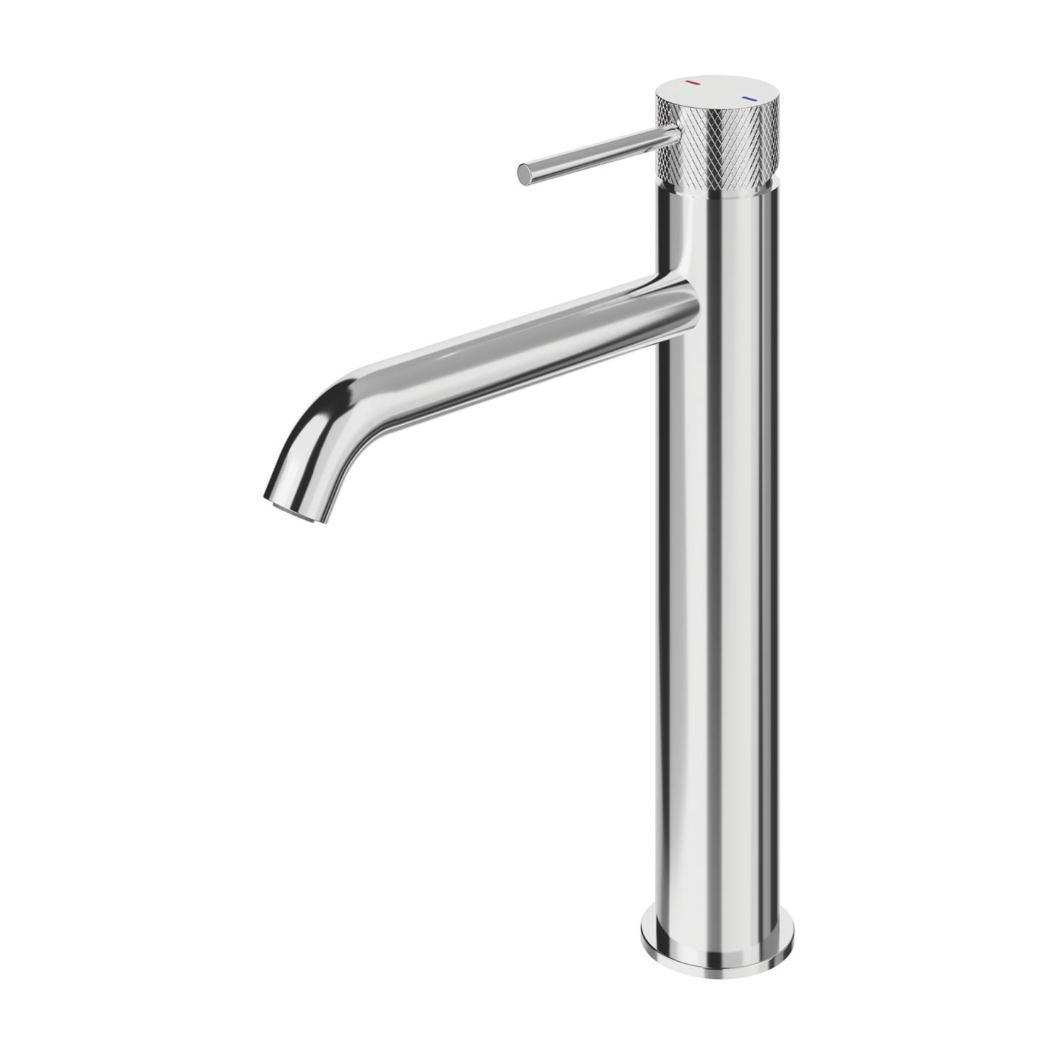 Swirl Melba Chrome 256mm Standard Lever Mono Basin Mixer Tap With Clicker Waste (578XX)