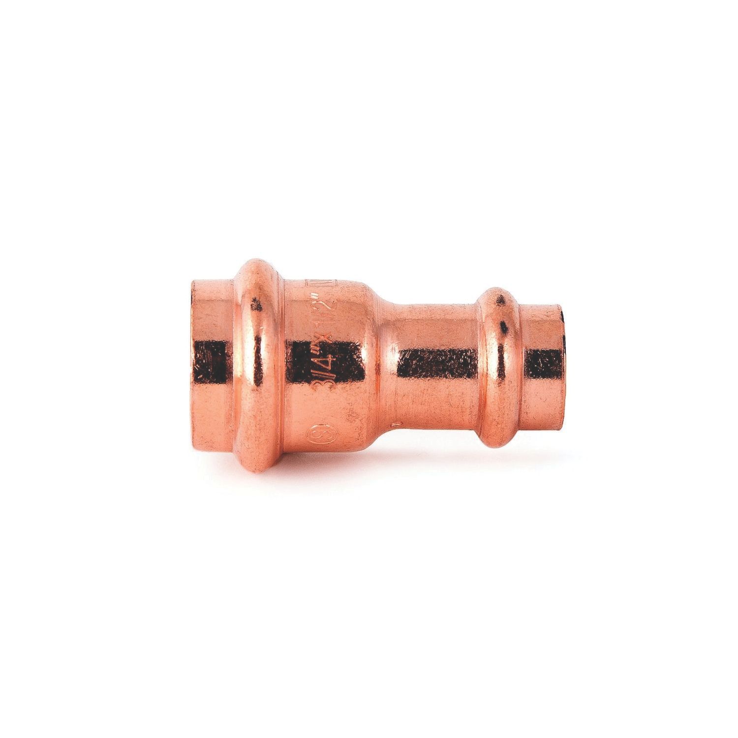 Instantor Copper Press-Fit Reducing Coupler 1" x 3/4" (580CE)