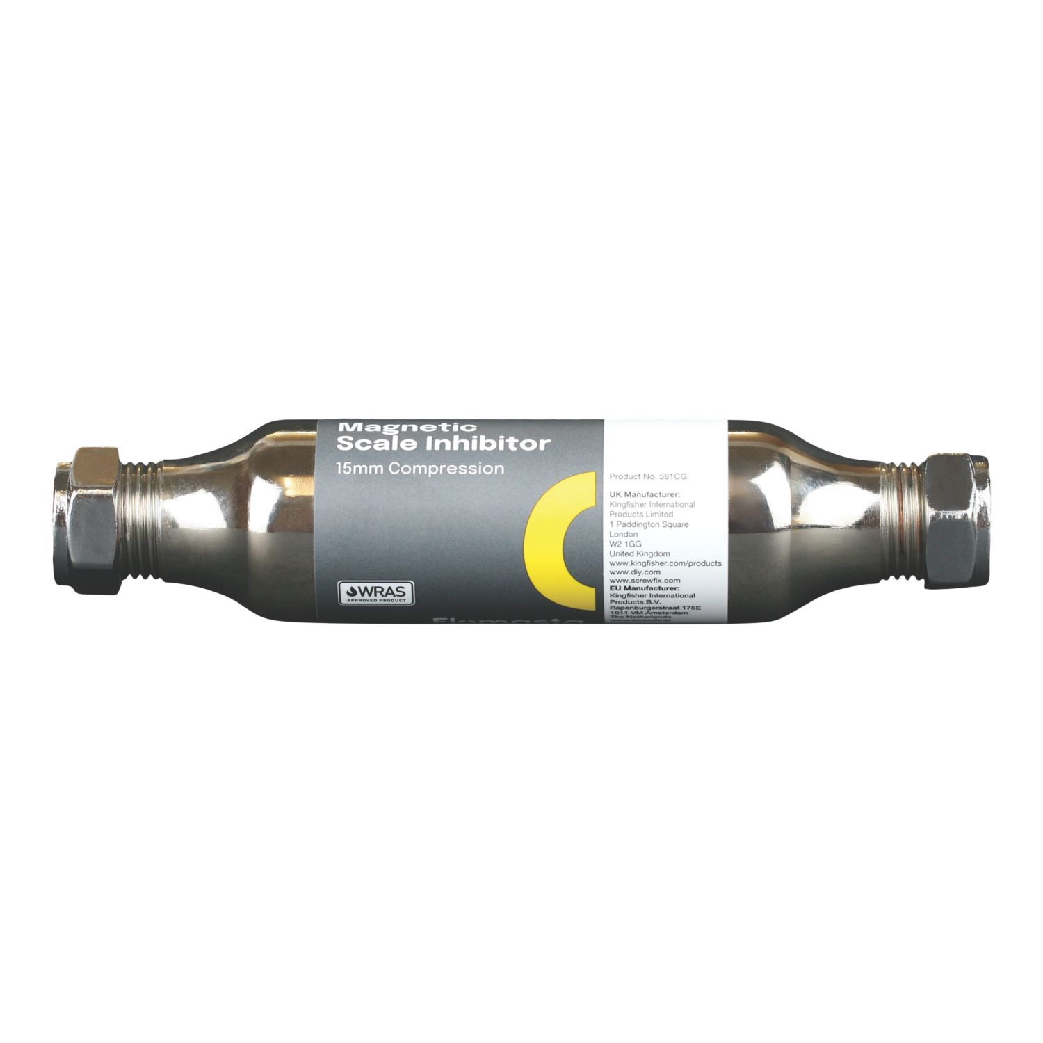 Flomasta Magnetic Compression Connection Scale Inhibitor 15mm (581CG)