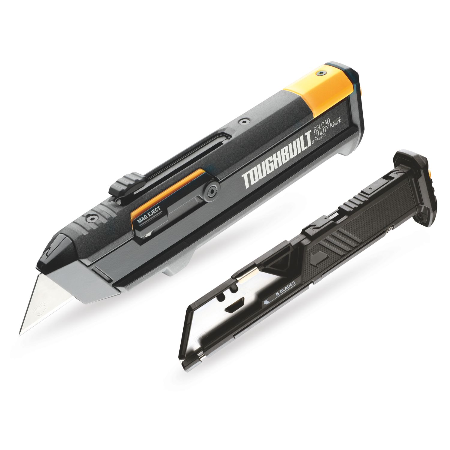 Toughbuilt TB-H4S2-03 Retractable Utility Knife (581CL)