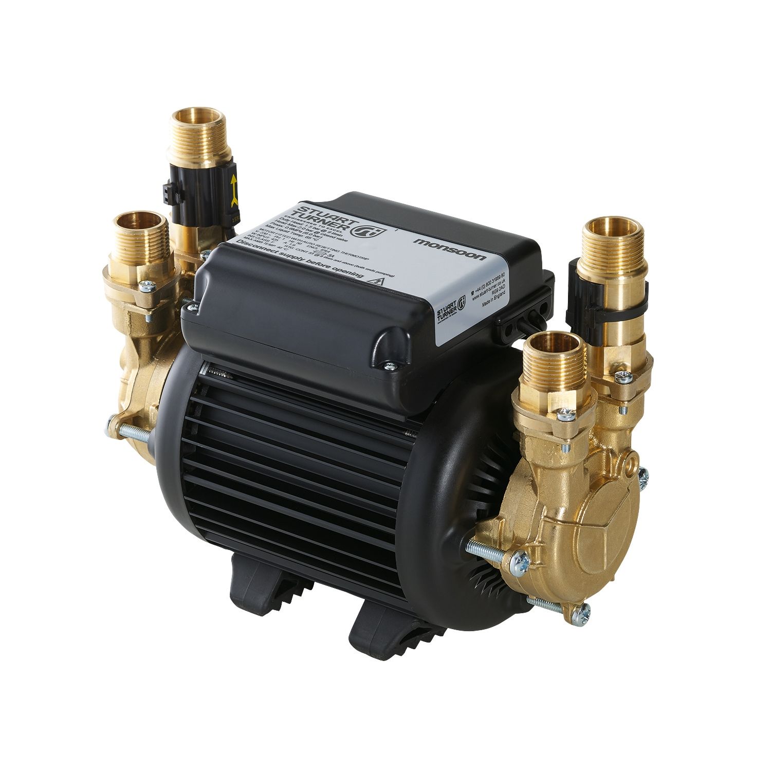 Stuart Turner Monsoon Standard Regenerative Twin Shower Pump 1.5bar (5824X)