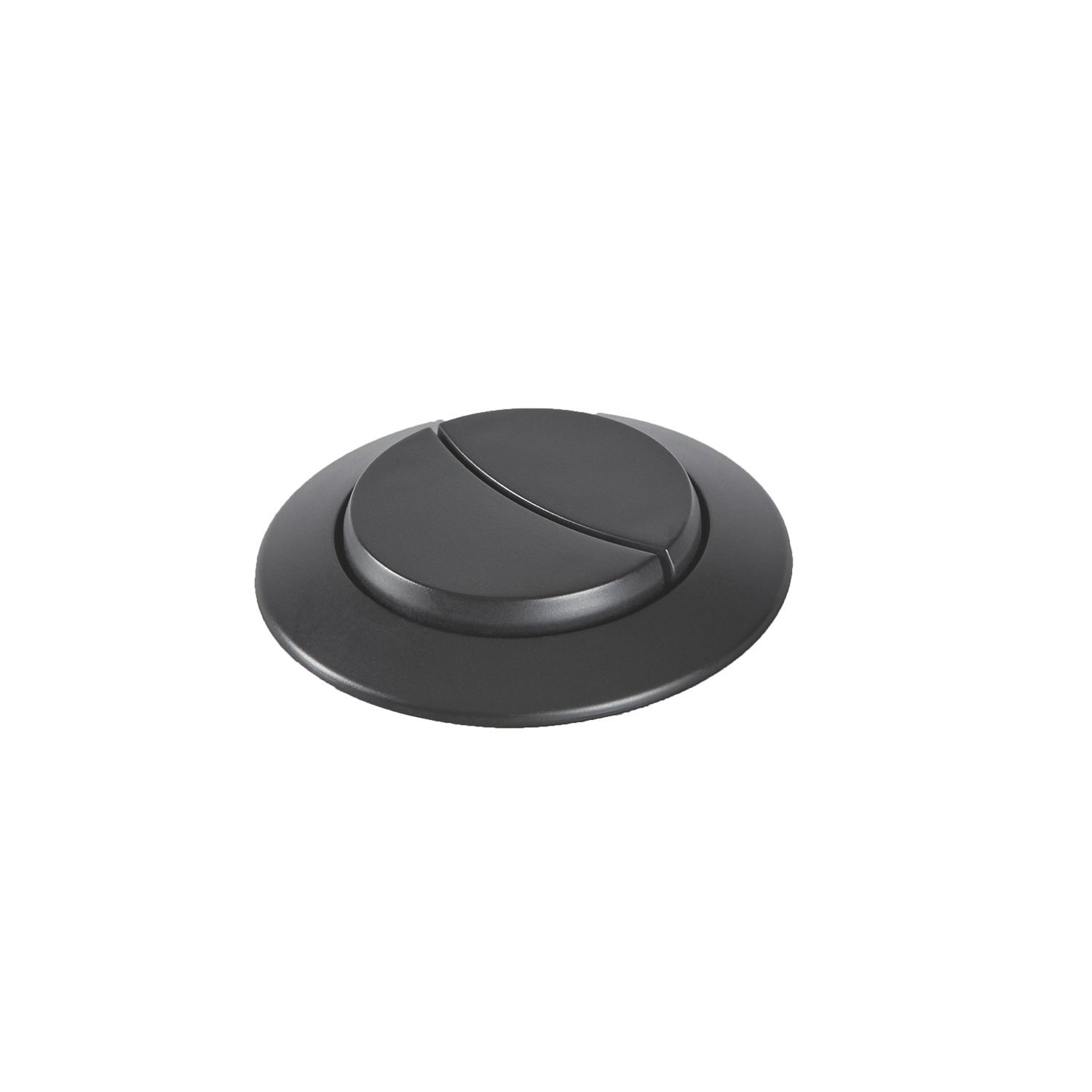 Trade Dual-Flush Close Couple Cistern Flushing Button Black (582CH)