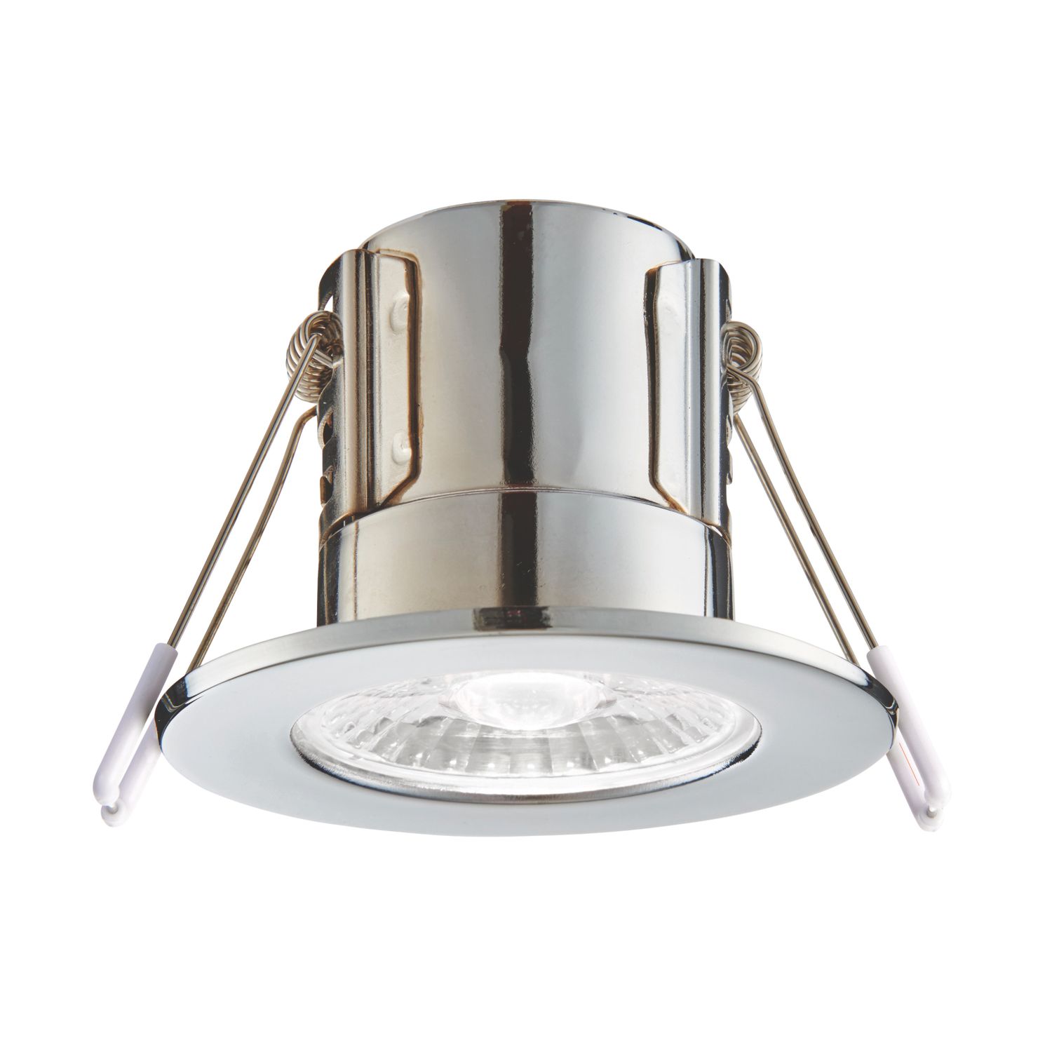 Saxby CosmosEco V3 Fixed Fire Rated LED Recessed Downlight Chrome 6W 500lm (582RE)