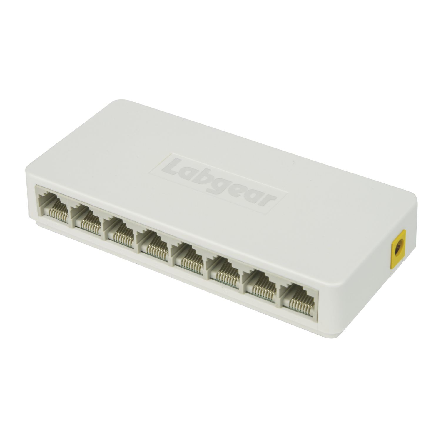 Labgear 60051PI/S 8 Port Gigabit Ethernet Switch White (582YE)