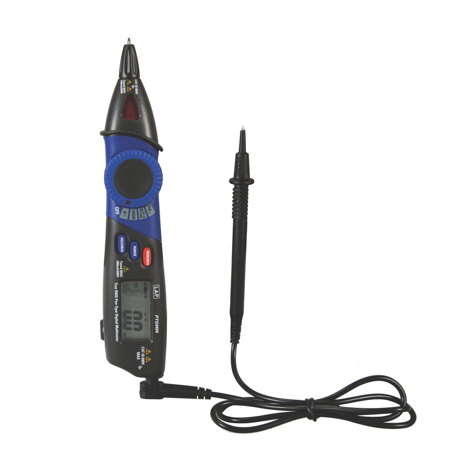 LAP AC/DC True RMS Digital Multimeter Pen 600V (582YM)