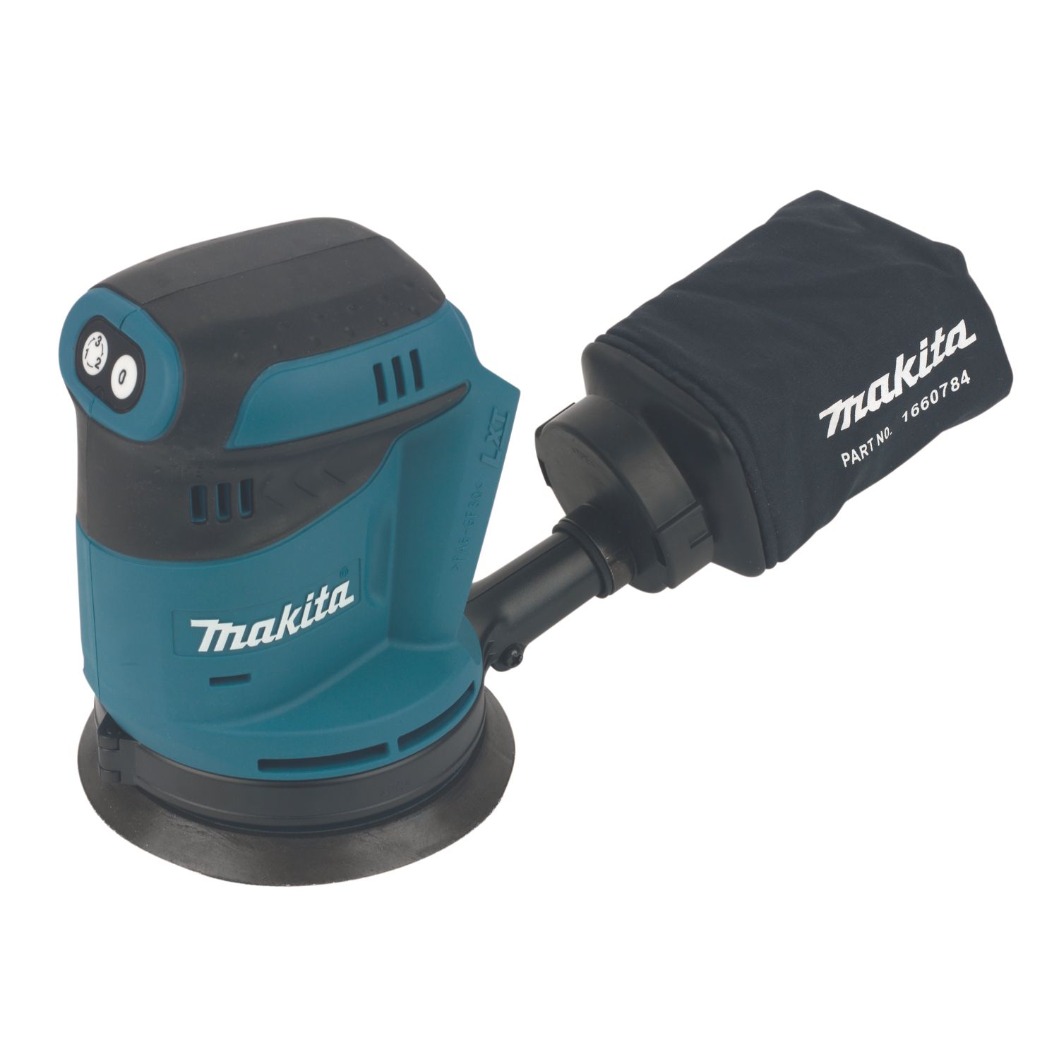 Makita DBO180Z 125mm 18V Li-Ion LXT Cordless Random Orbital Sander - Bare (5839J)