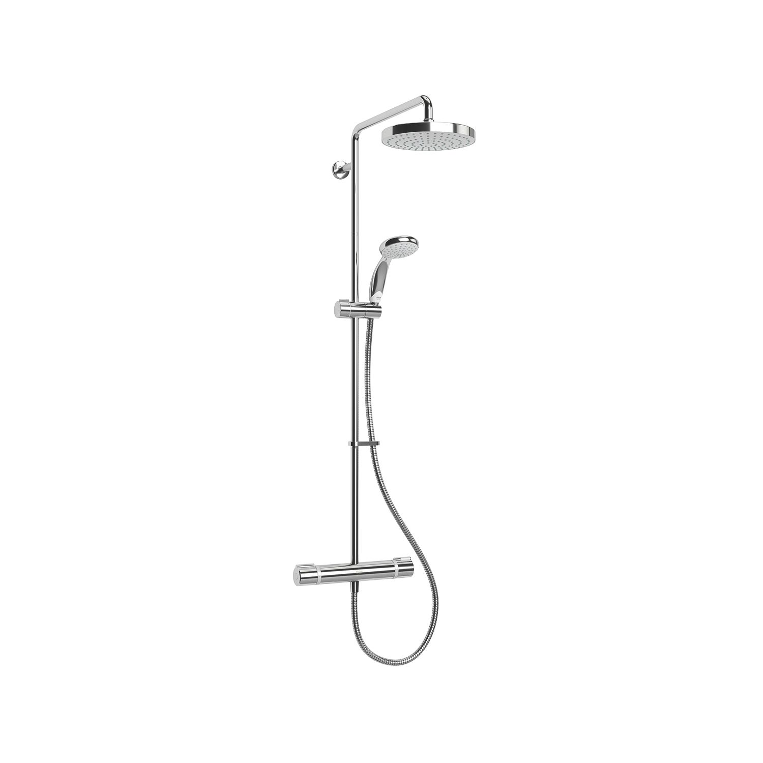 Mira Apt ERD Rear-Fed Exposed Chrome Thermostatic Diverter Shower (5839T)