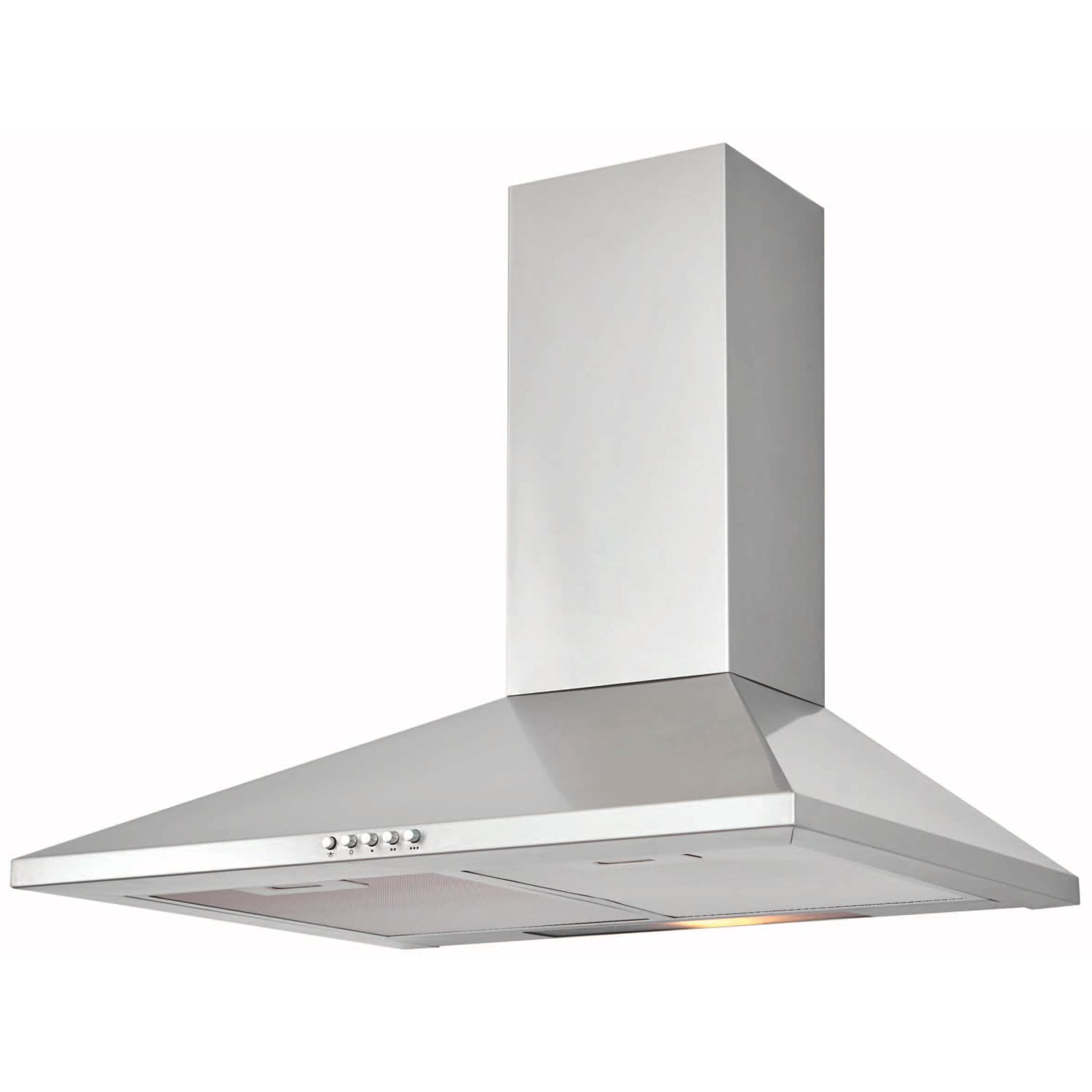 Cooke & Lewis Chimney Hood Stainless Steel 600mm (583FH)