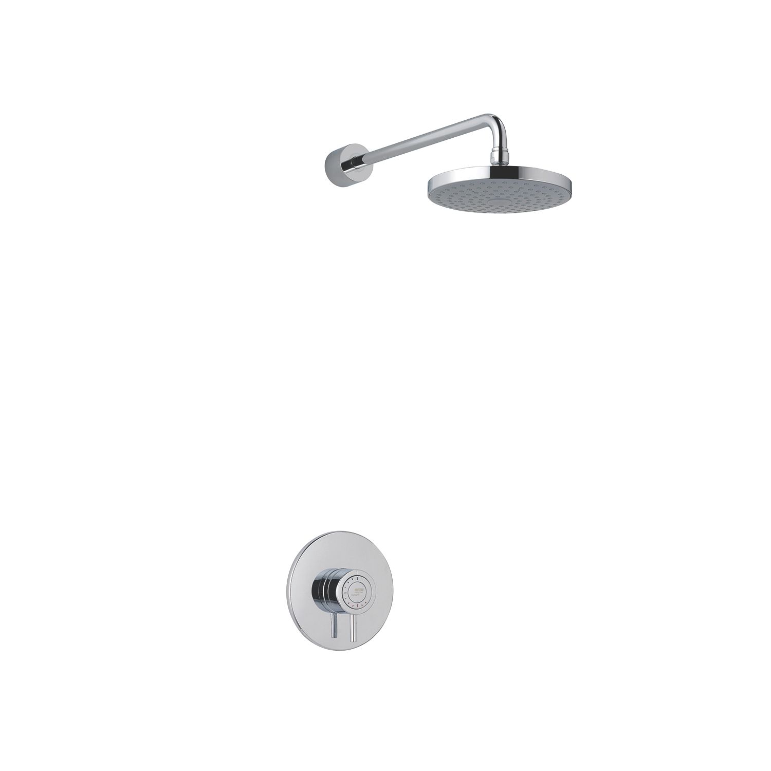 Mira Element BIR Rear-Fed Concealed Chrome Thermostatic Mixer Shower (5871R)