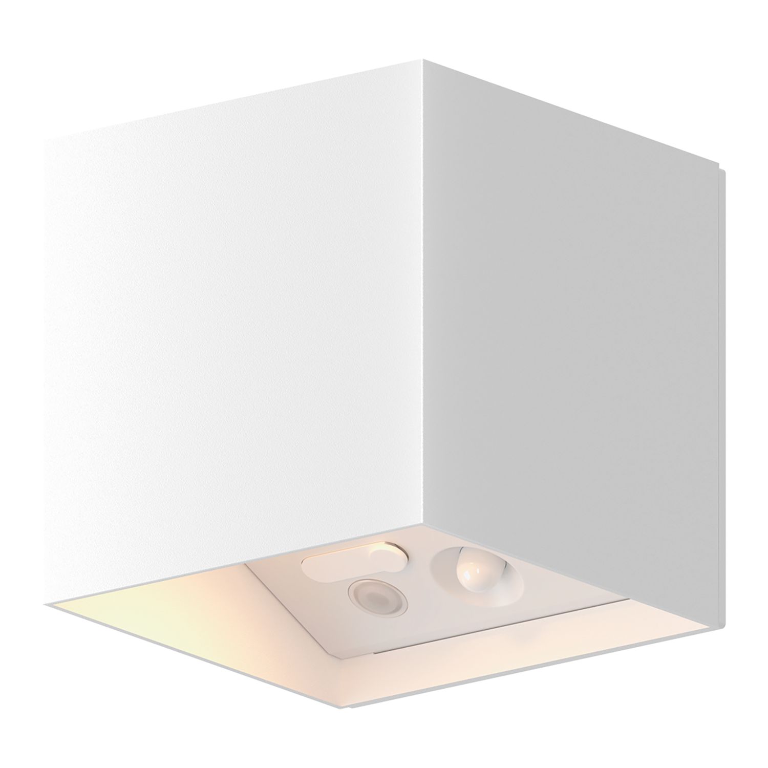 Calex Volterra Indoor & Outdoor Rechargeable LED Up & Downlight With PIR Sensor White 170lm (587CX)