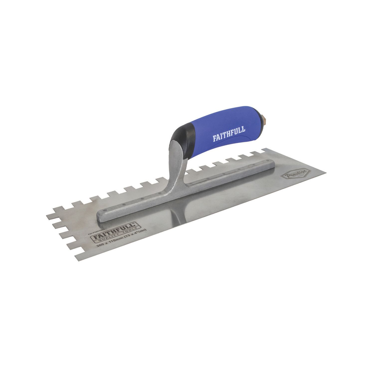 Faithfull Prestige Notched Tile Adhesive Trowel 13" (587HL)
