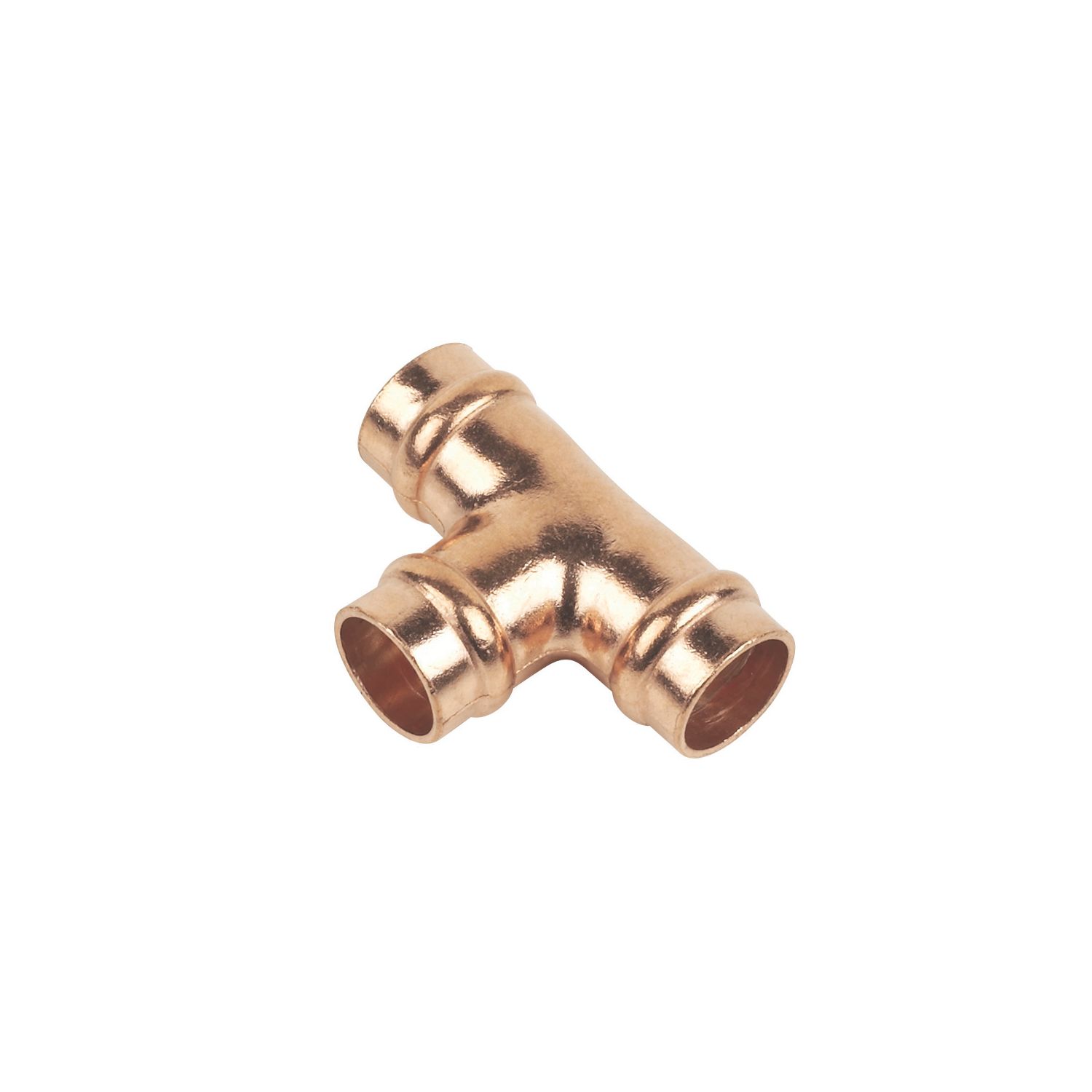 Flomasta Copper Solder Ring Equal Tee 10mm (58812)