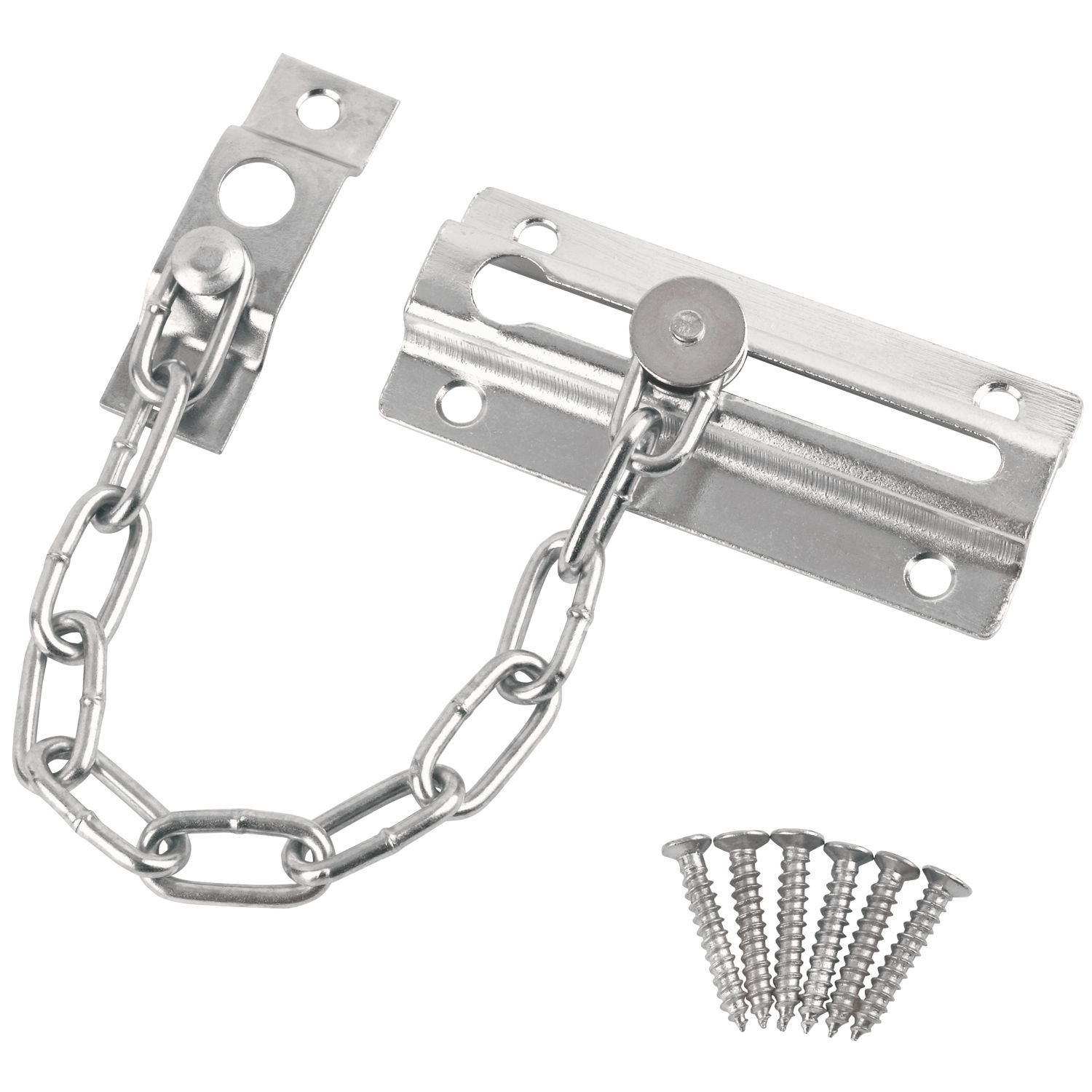 Smith & Locke Security Door Chain 86mm Polished Chrome (5887X)