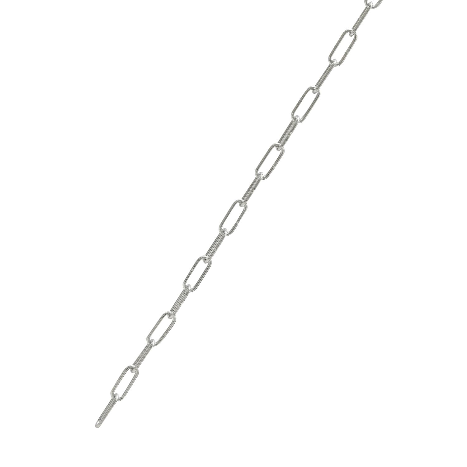 Essentials Side-Welded Zinc-Plated Long Link Chain 3mm x 10m (590FC)