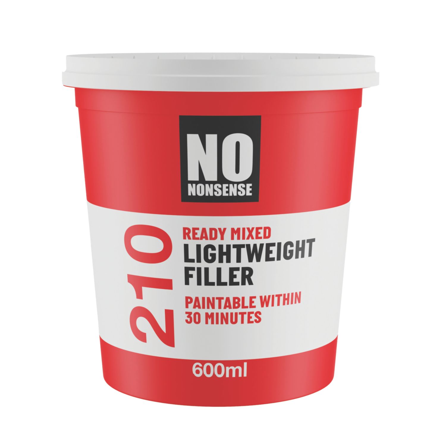 No Nonsense 210 Filler White 600ml (590RC)