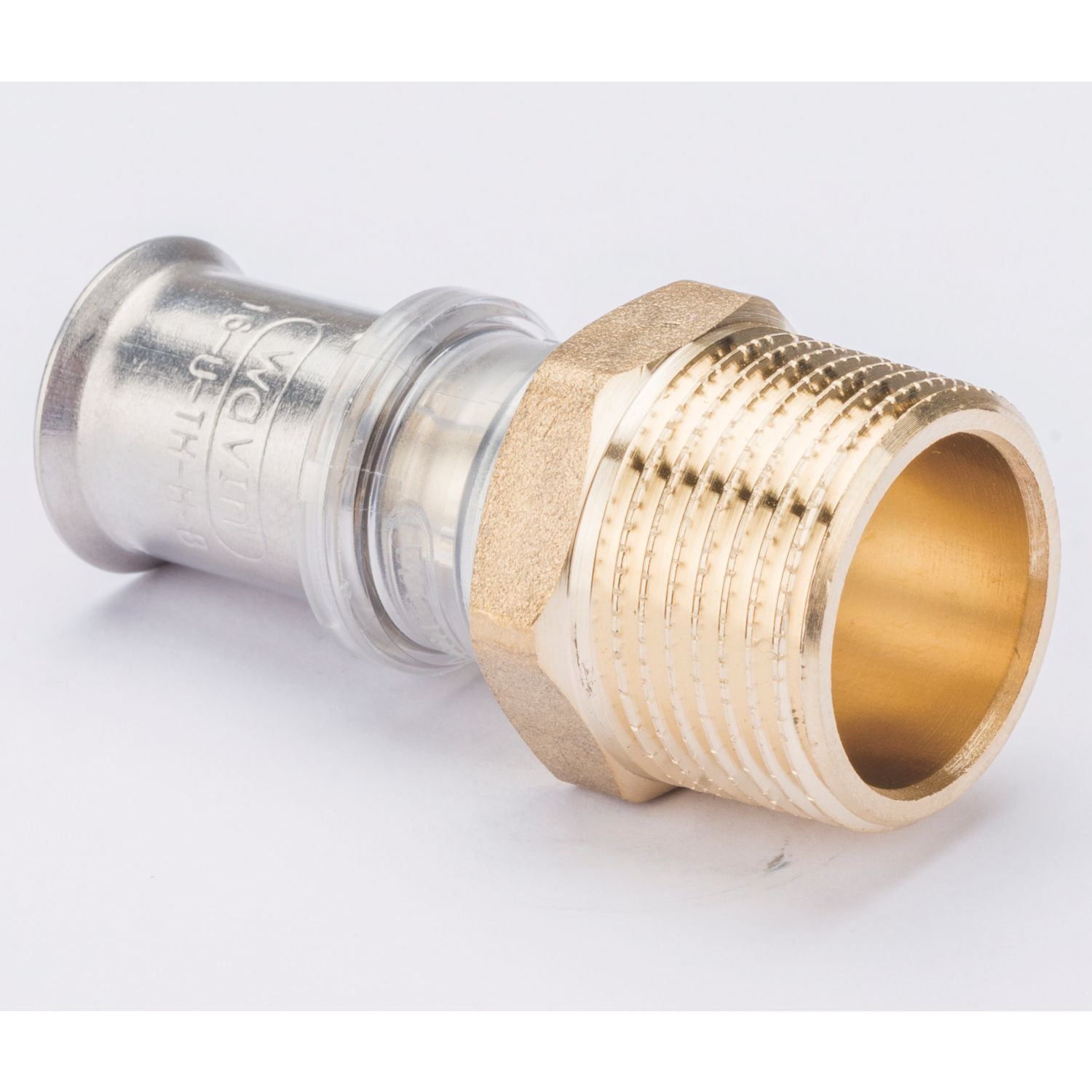 Wavin Tigris Multi-Layer Composite Press-Fit Adapting Male Couplers 0.75" x 16mm 10 Pack (590RM)