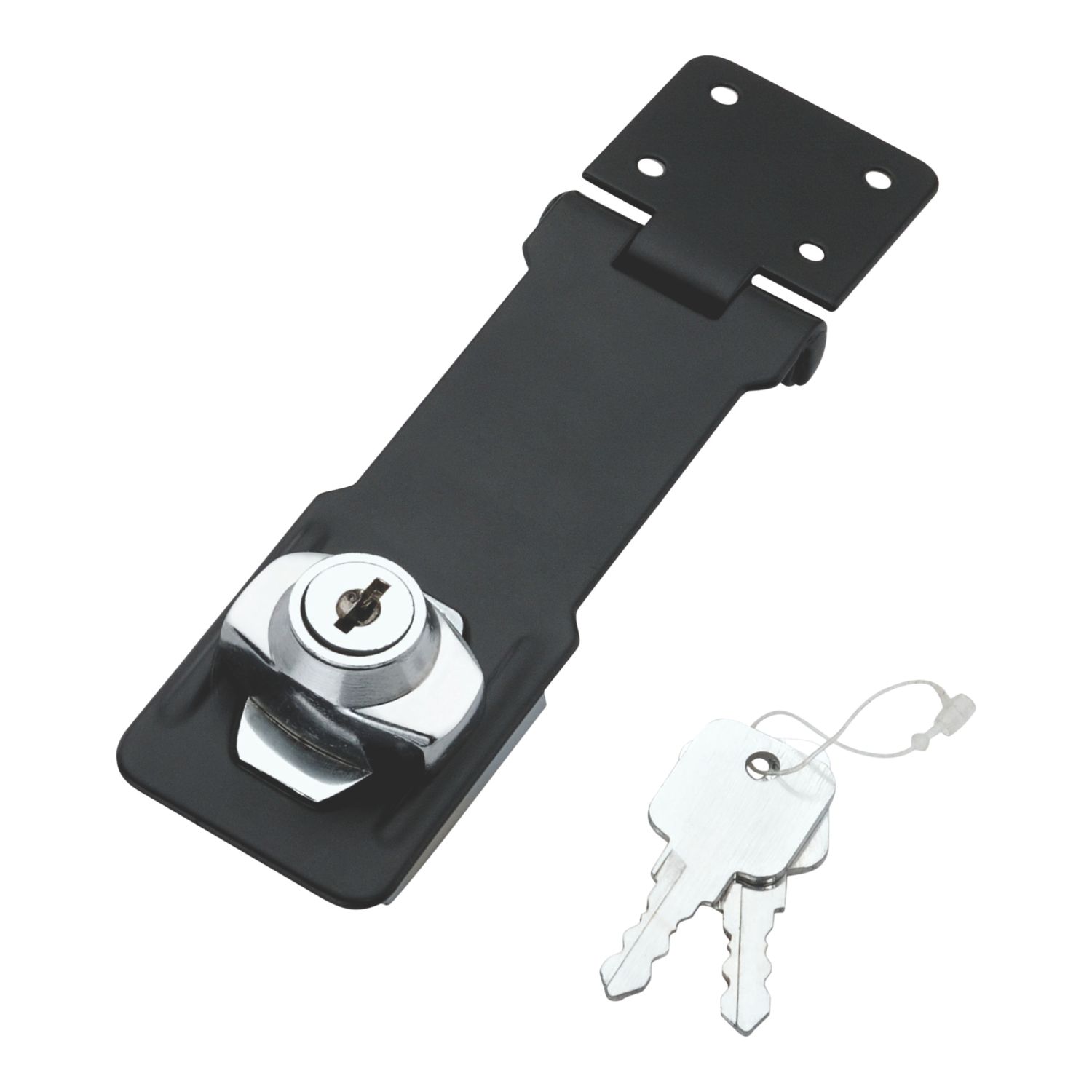 Smith & Locke Hasp & Staple Powder-Coated 89mm (591VE)