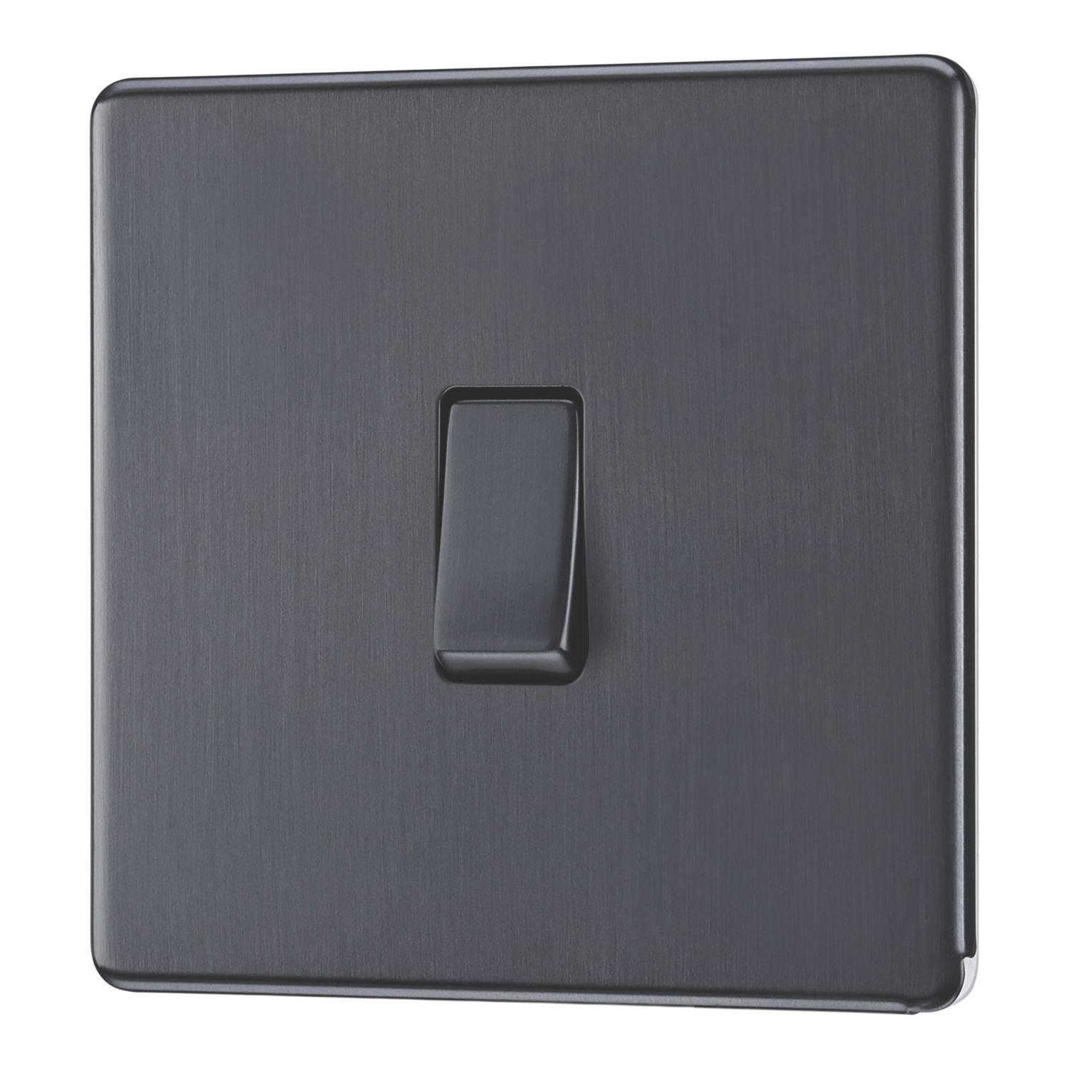 LAP 20A 16AX 1-Gang 2-Way Light Switch Slate Grey (593PN)