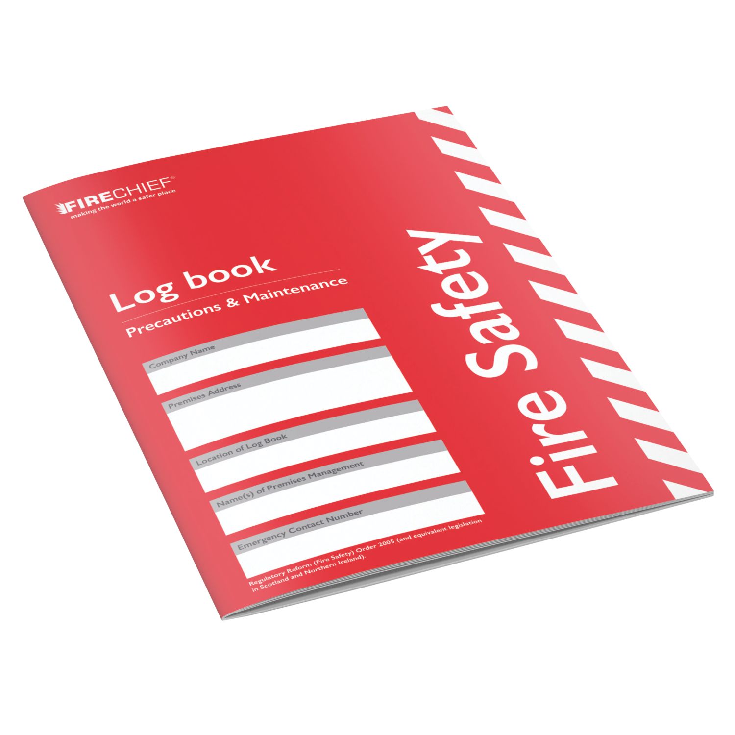 Firechief A4 Fire Safety Log Book (59647)