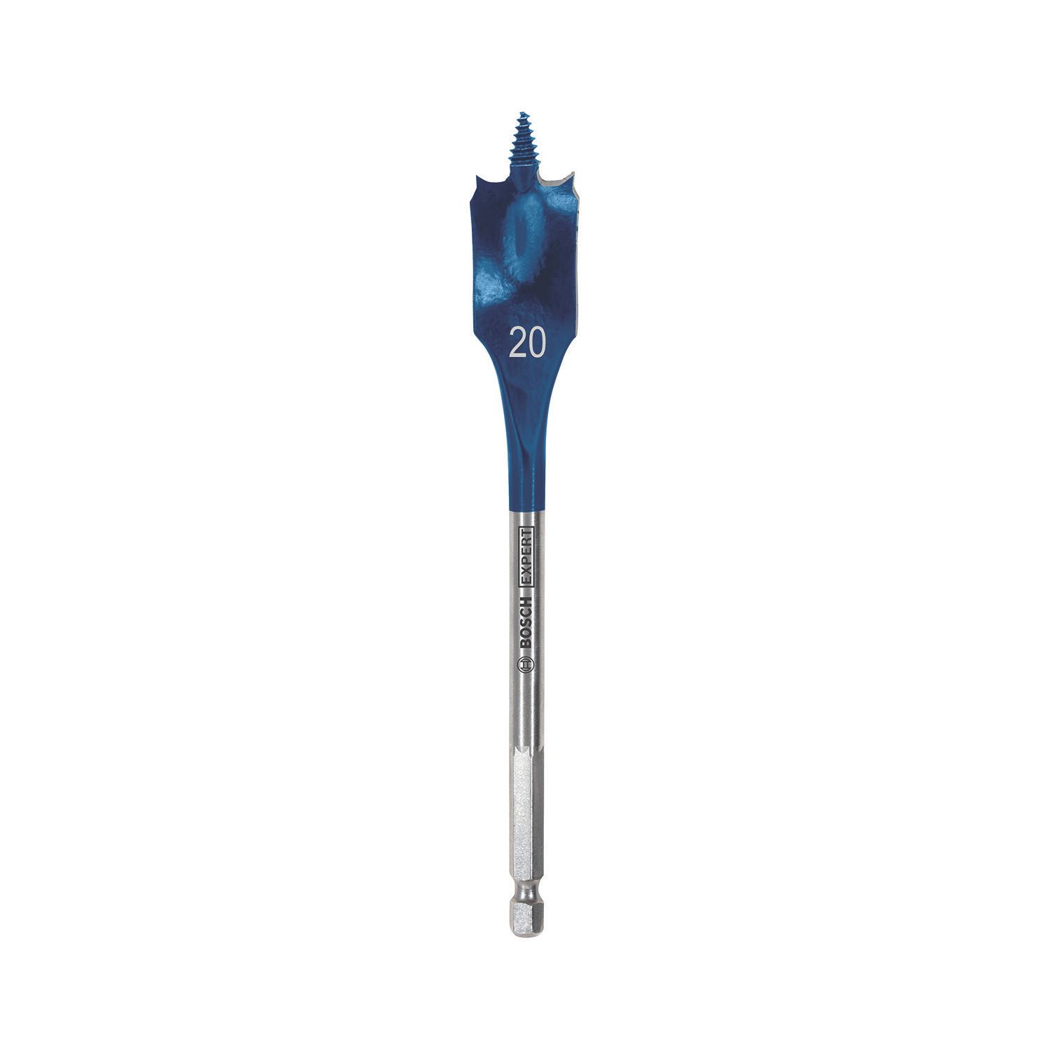 Bosch Expert Self Cut Speed Hex Shank Flat Wood Spade Drill Bit 20mm x 152mm (596AK)