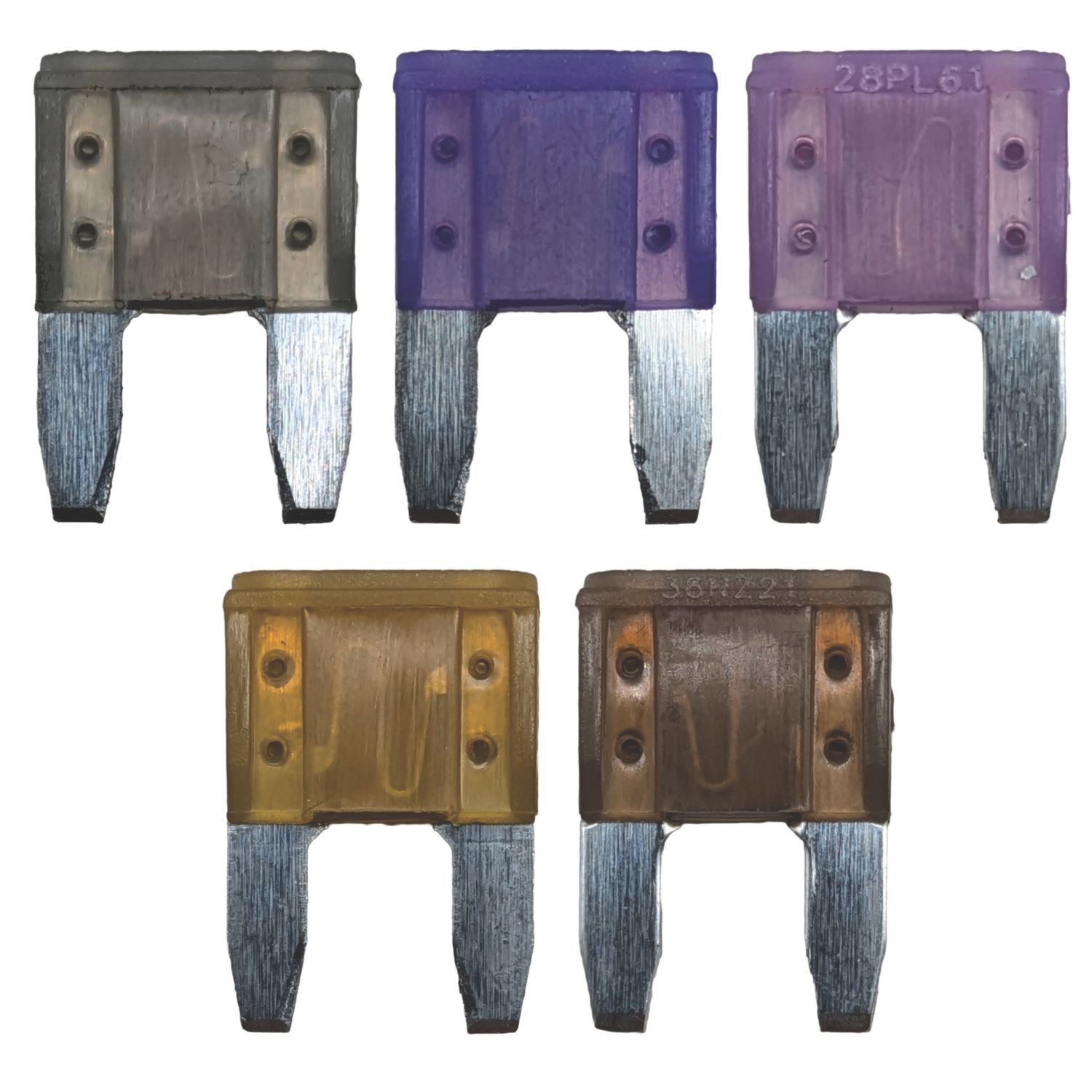 Pearl Consumables Assorted Mini Blade Auto Fuses 2-7.5A 5 Pieces (596YY)