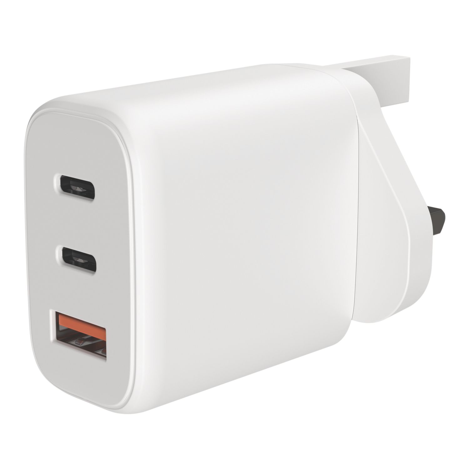 LAP 3-Outlet Type A & C Plug-In USB Adaptor Plug 3.25A (597CU)