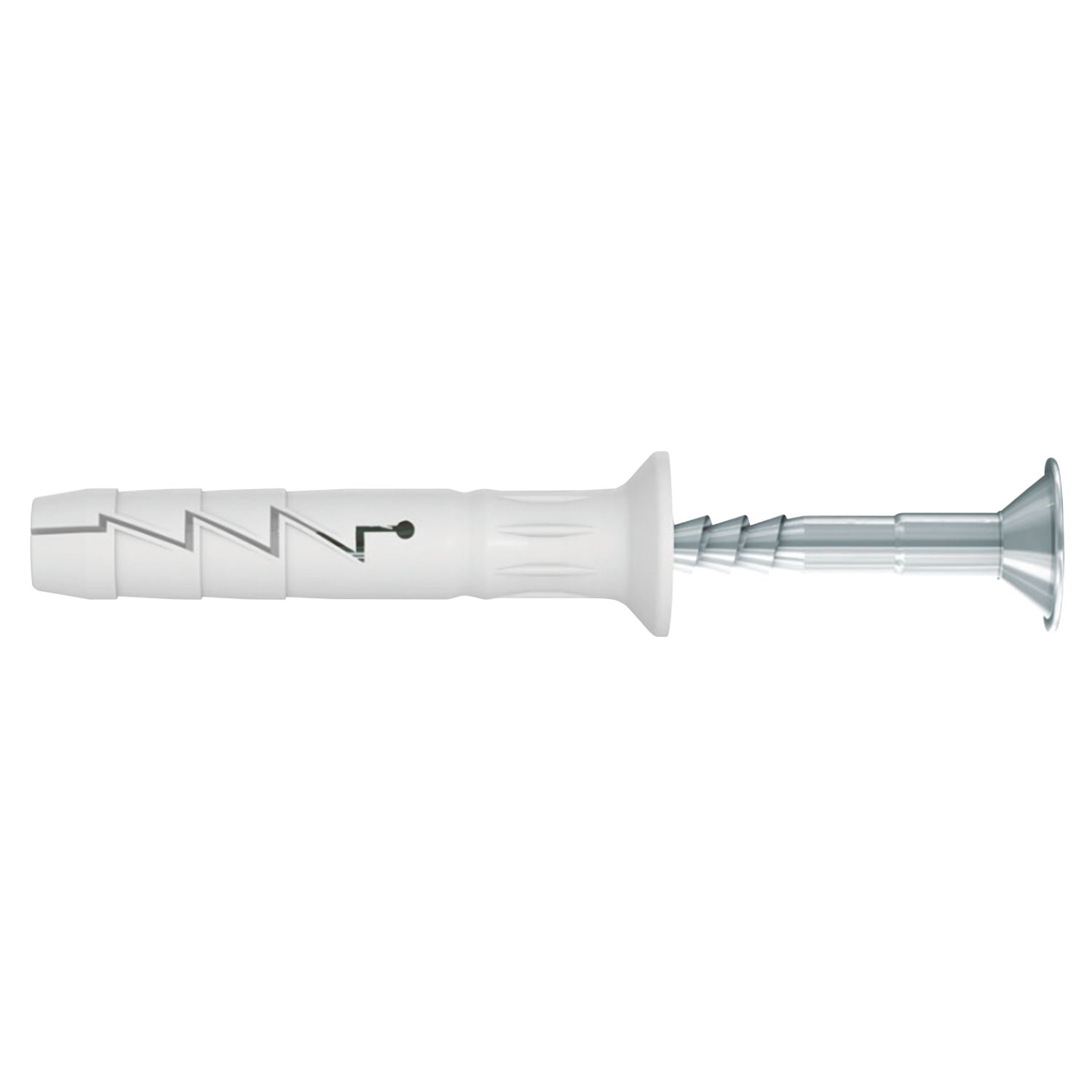 Rawlplug Nylon Hammer-In Fixings 8mm x 120mm 50 Pack (5980F)