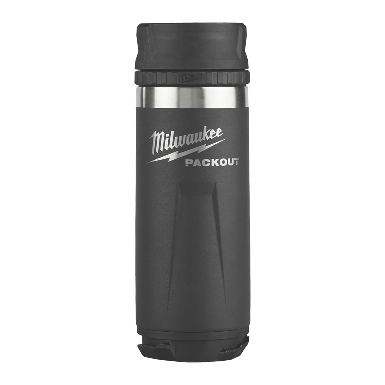 Milwaukee Packout Bottle with Sip Lid 532ml Black (599CU)