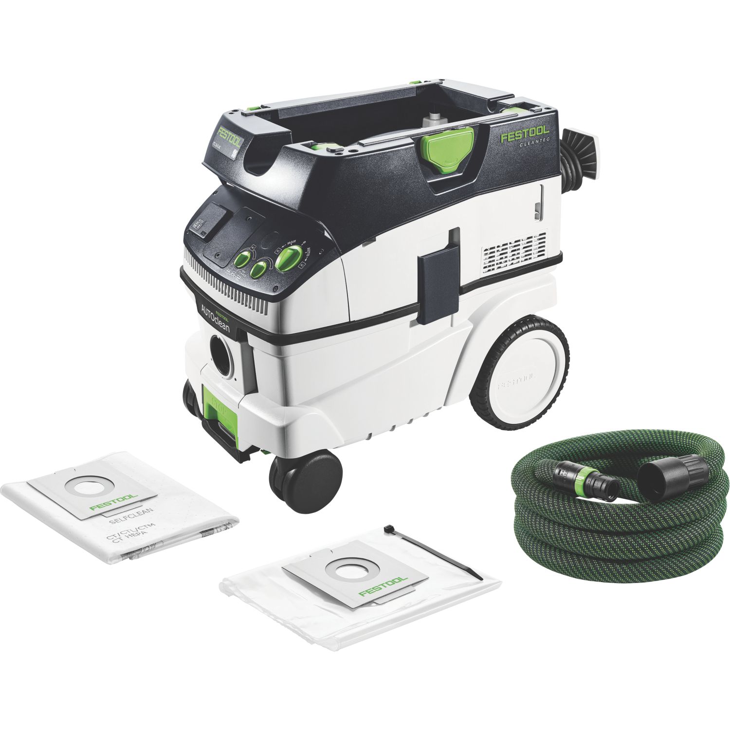 Festool CTL 26 E AC Cleantec 65Ltr/sec Electric L Class Mobile Dust Extractor 230V (599HM)