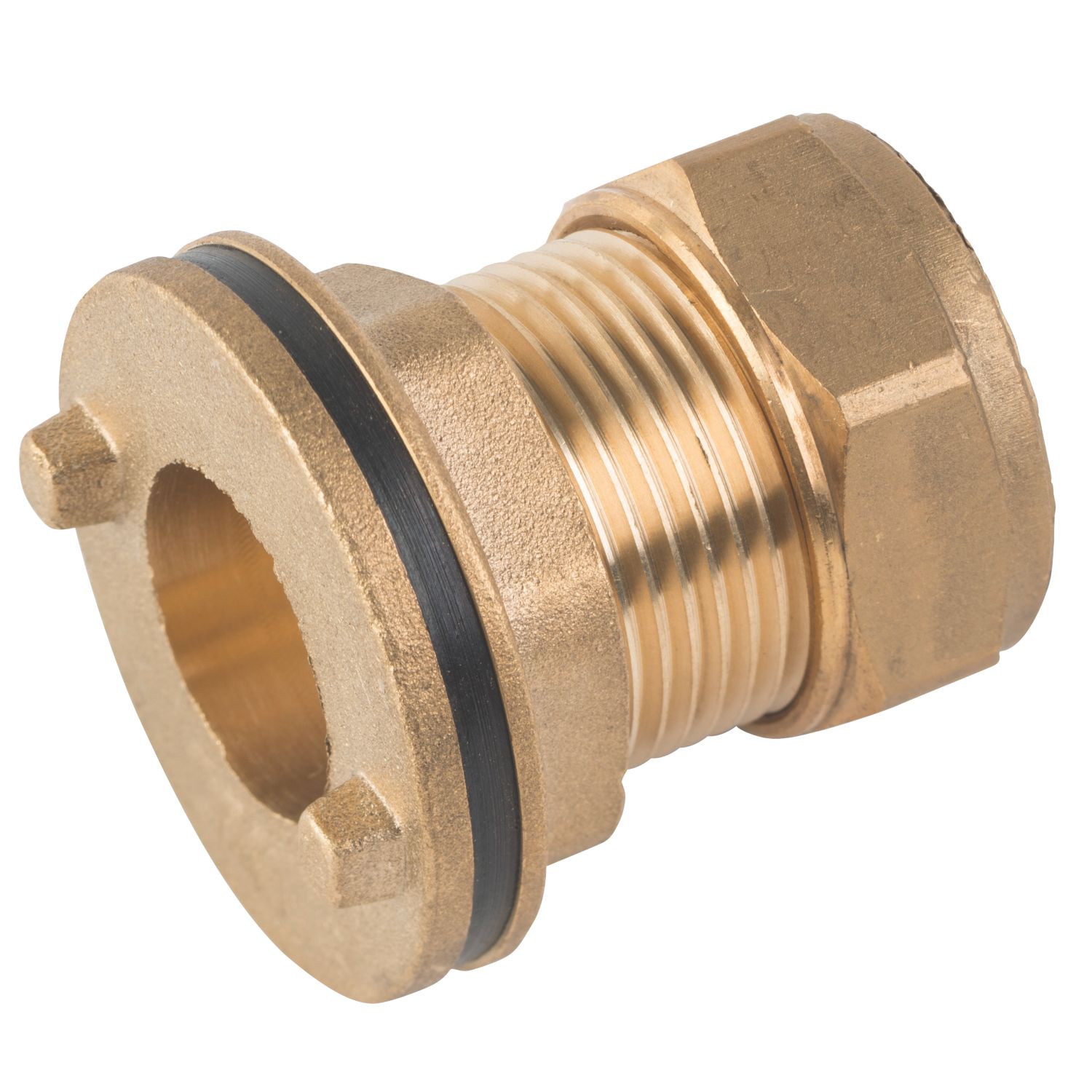 Midbrass Brass Compression Tank Connector 3/4" (599HP)