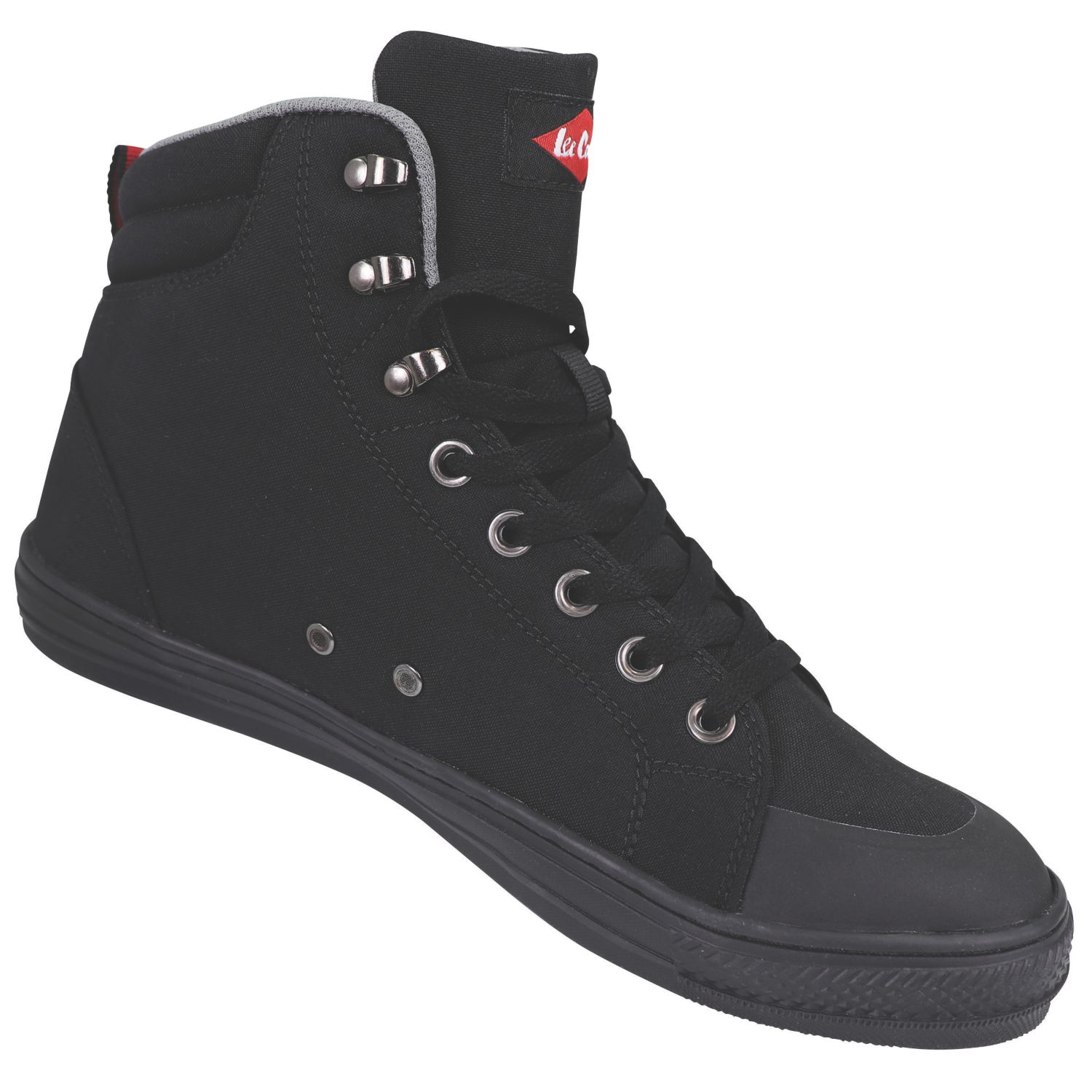 Lee Cooper LCSHOE158 Size 8 Black Steel Toe Cap Safety Trainer Boots (599KX)