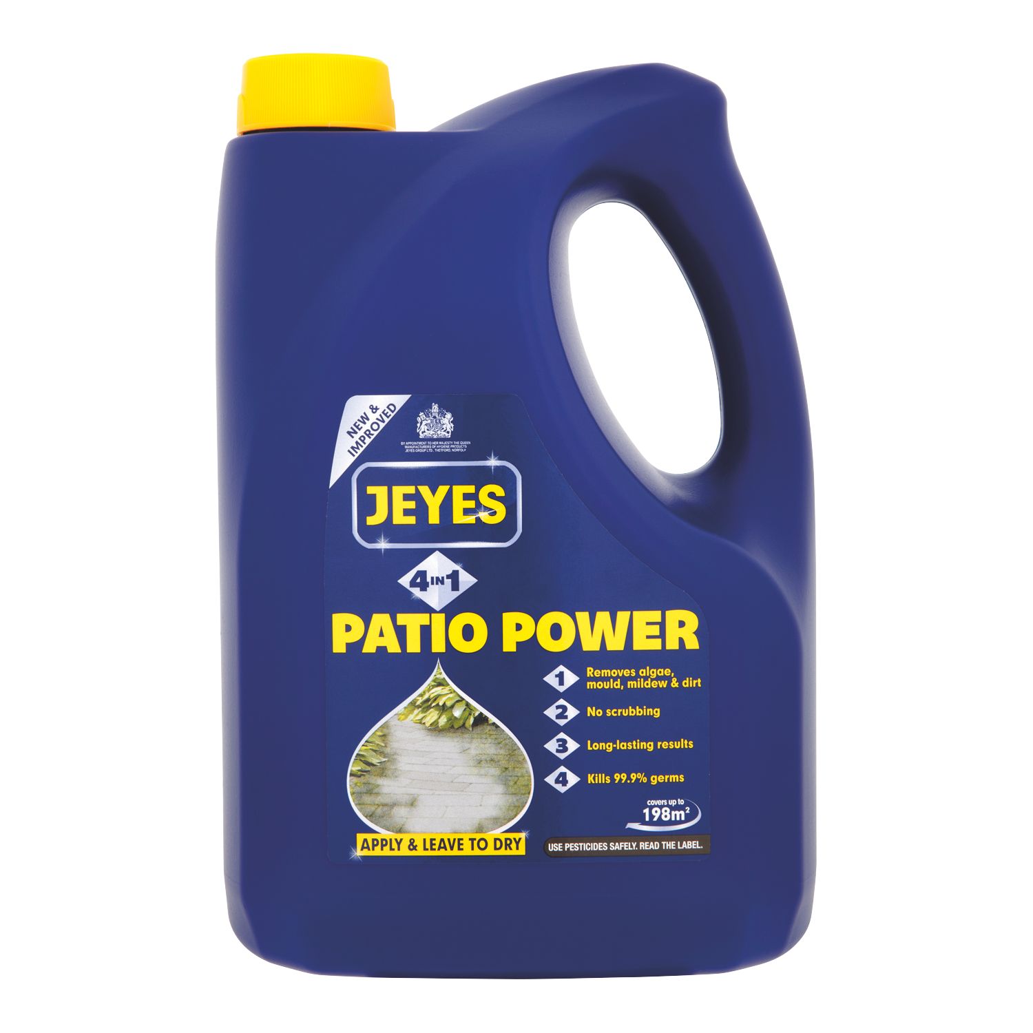 Jeyes Patio & Decking Power 4Ltr (6000P)