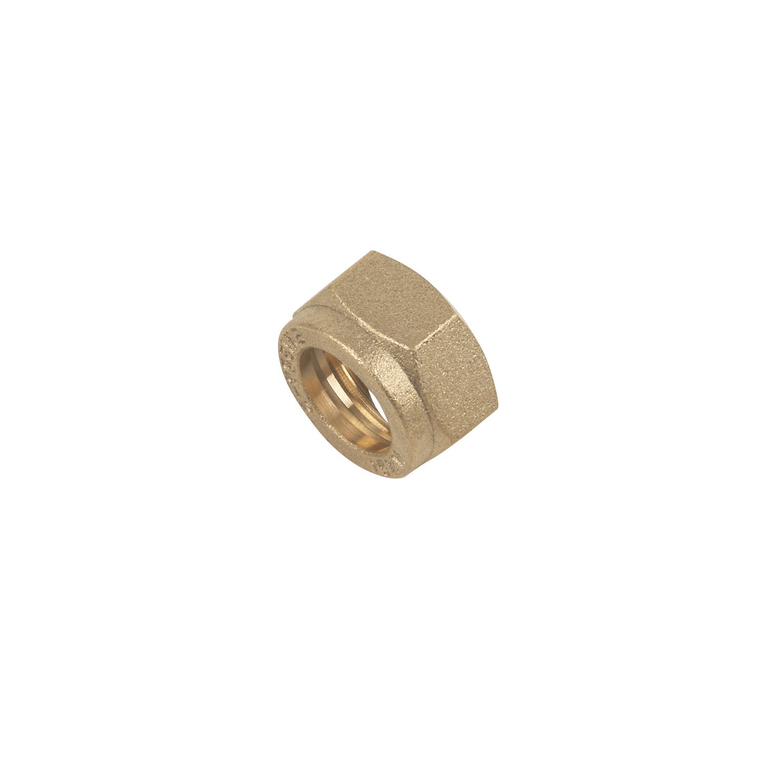 Flomasta Brass Compression Cap Nut 15mm (60219)