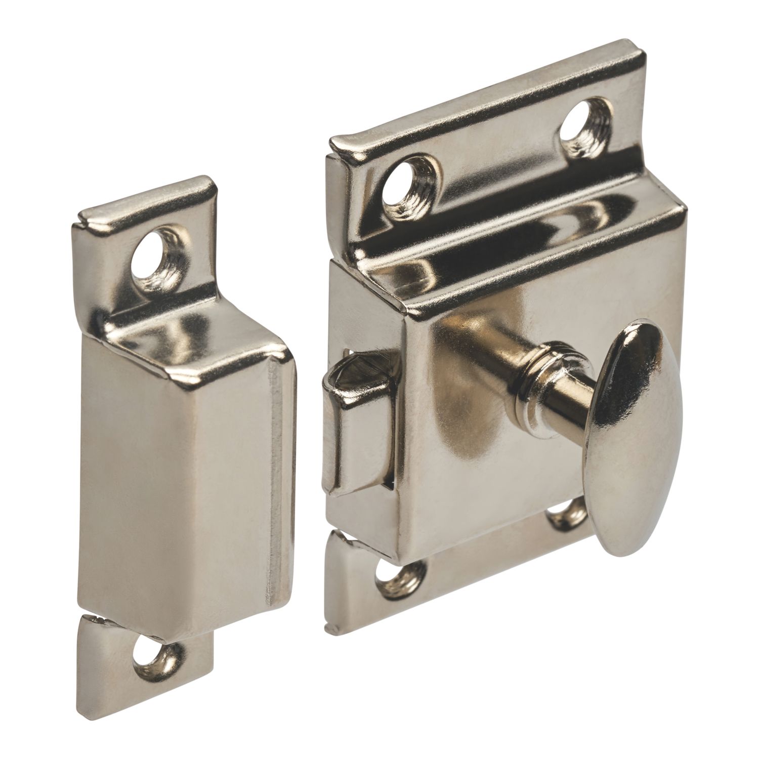 Essentials Latches Satin Nickel 28mm x 54mm 2 Pack (603VE)