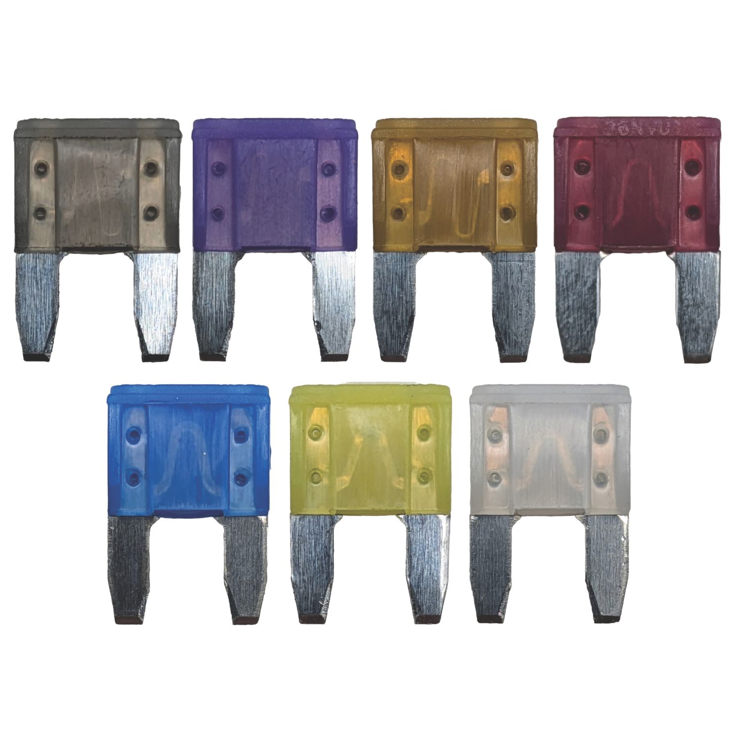 Pearl Consumables Assorted Mini Blade Auto Fuses 2-25A 7 Pieces (603YY)