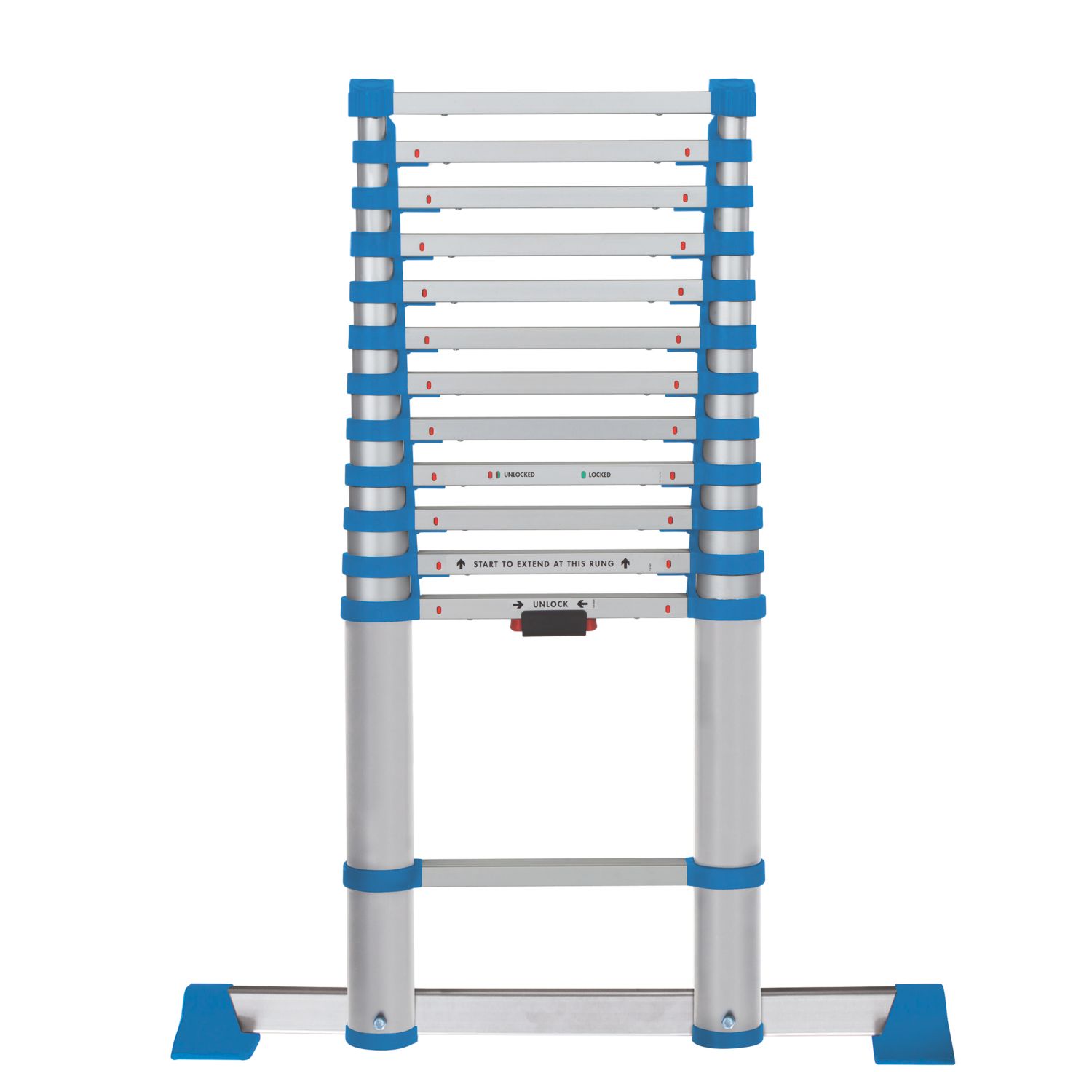 Mac Allister 3.8m Telescopic Ladder (6042P)