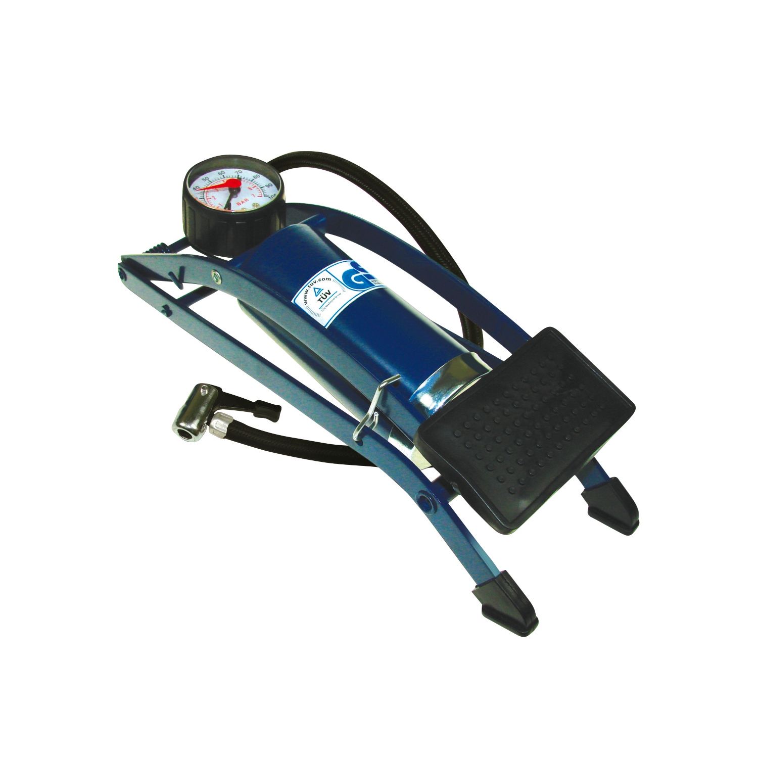 Maypole Single-Barrel Foot Pump (604KR)