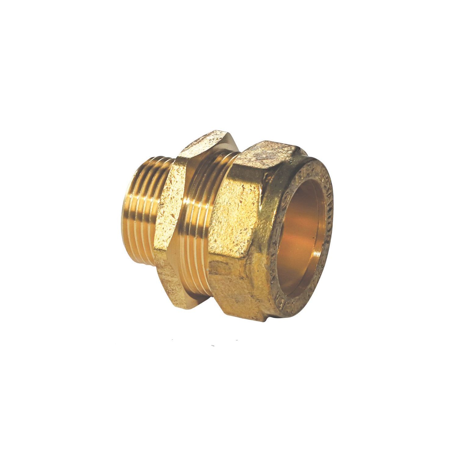 Instantor Brass Compression Adapting Male Coupler 28mm x 1" (605CL)