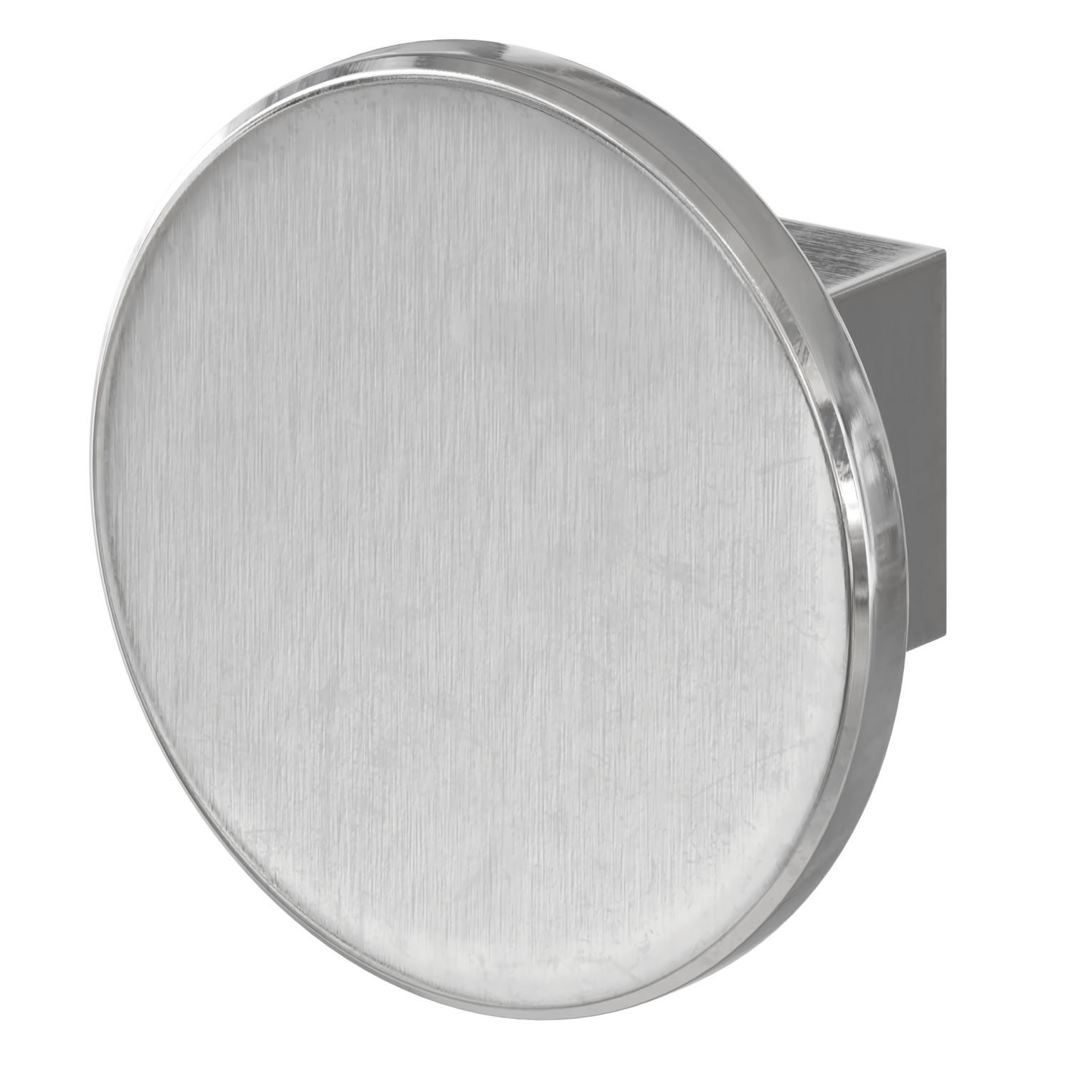 Elland Round Bathroom Hook Brushed Chrome (606PE)