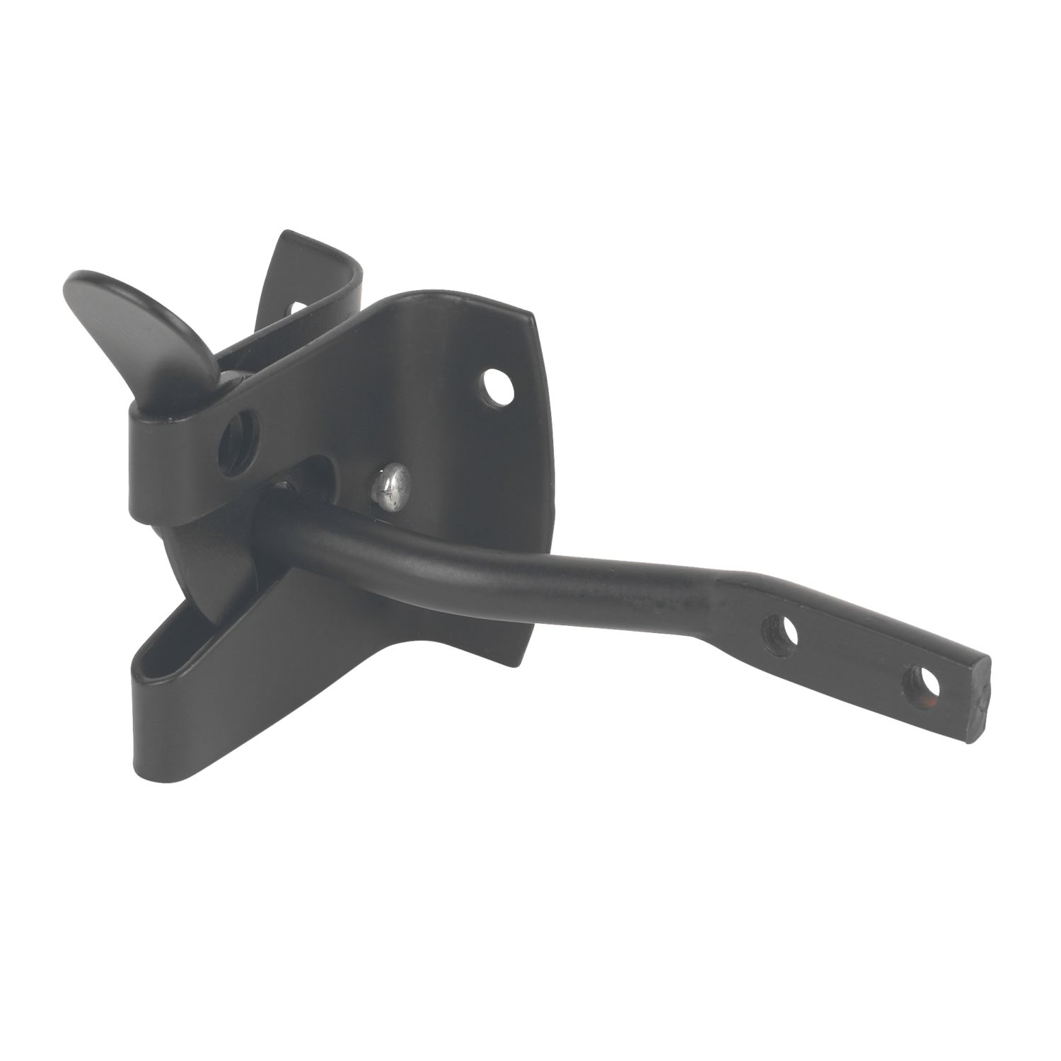 Garden Gate Latch Black Powder-Coated 50mm (60851)