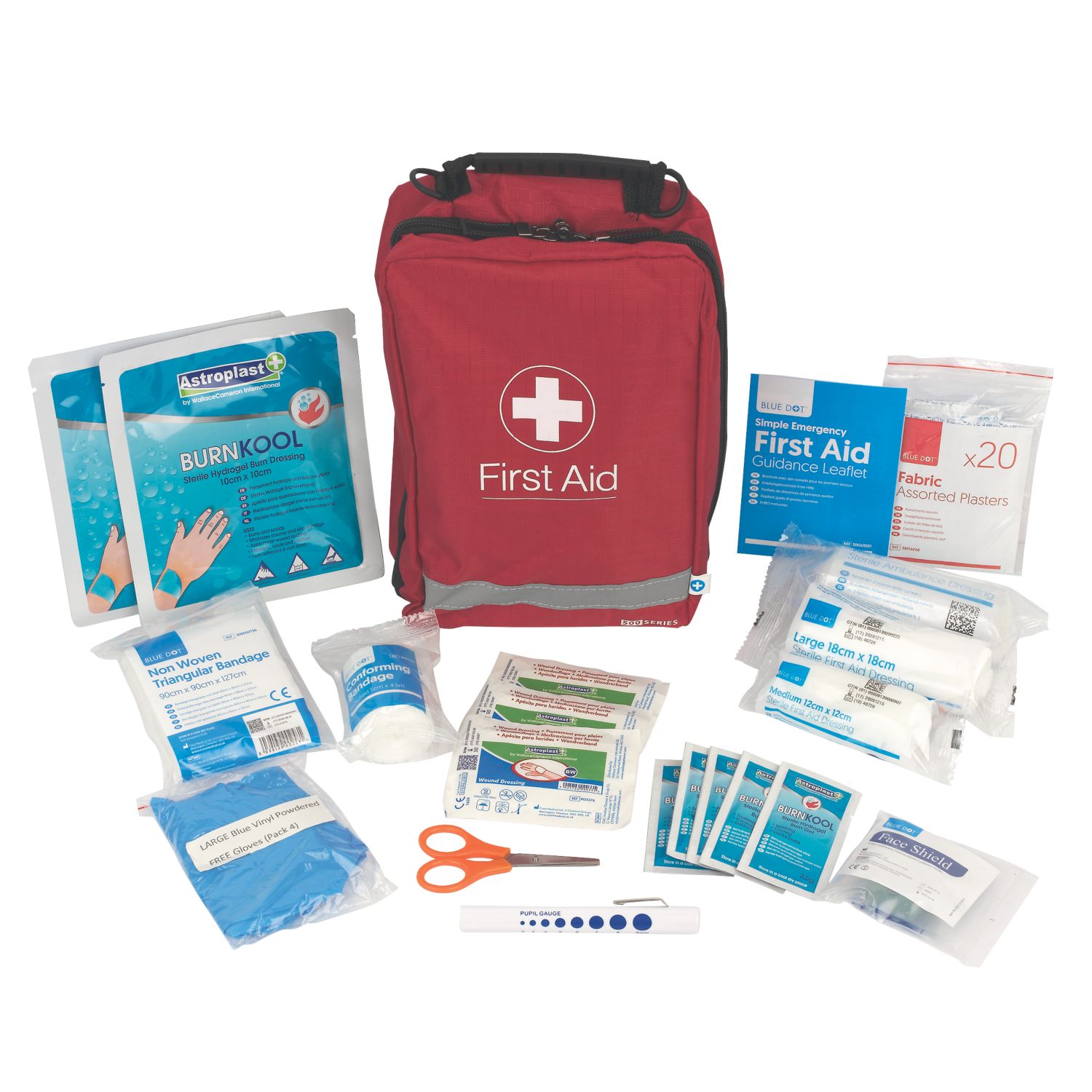 Wallace Cameron Electricians First Aid Pouch 42 Pcs (611JR)