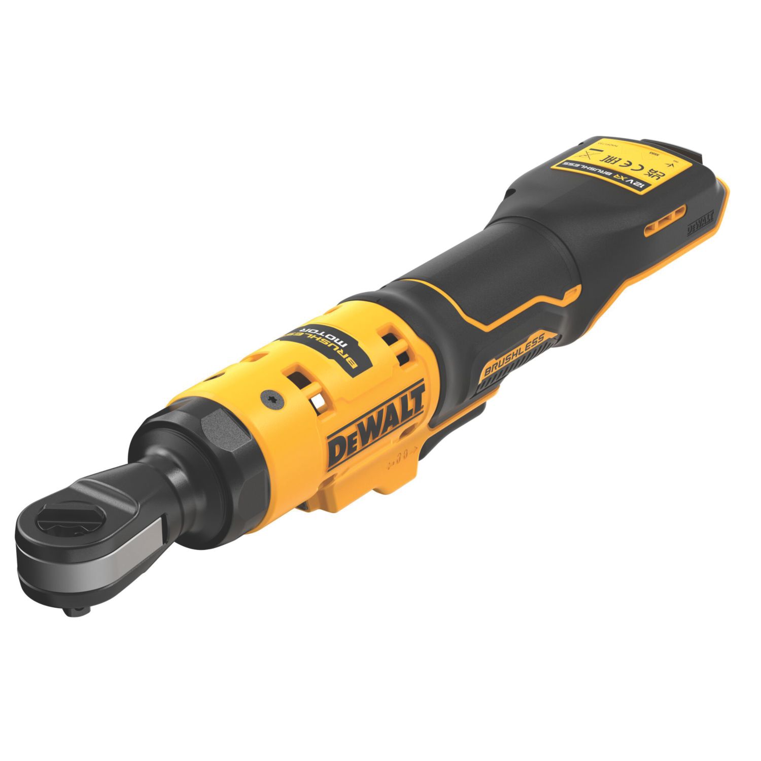 DEWALT DCF503N-XJ 12V Li-Ion XR Brushless Cordless 3/8" Open Head Ratchet - Bare (611KJ)