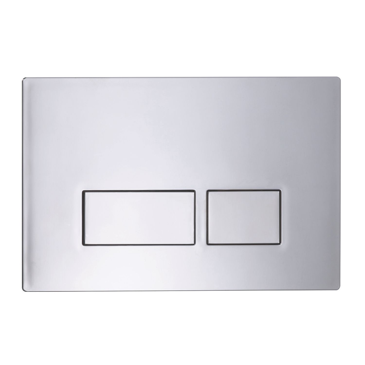 Quad Dual-Flush Flushing Plate Chrome (612RM)