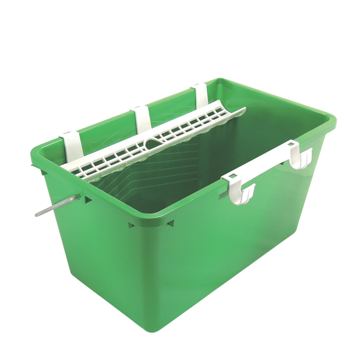 Unger QB12B Aluminium & Plastic Window Cleaning Bucket Green 12Ltr (613HH)