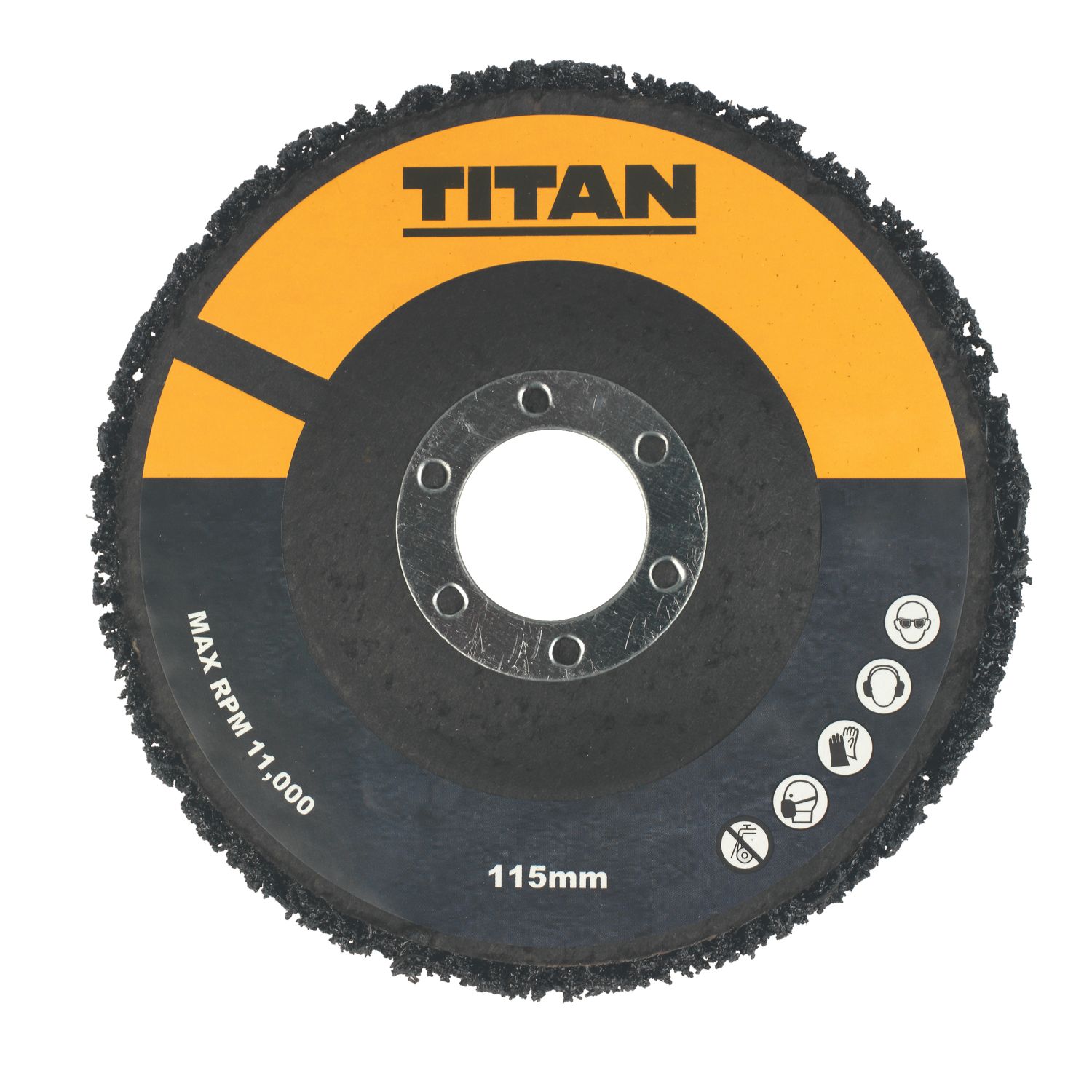 Titan MT_PREPWH_001C Multi-Material Preparation Wheel 115mm (4.53") x 22.23mm (615PR)