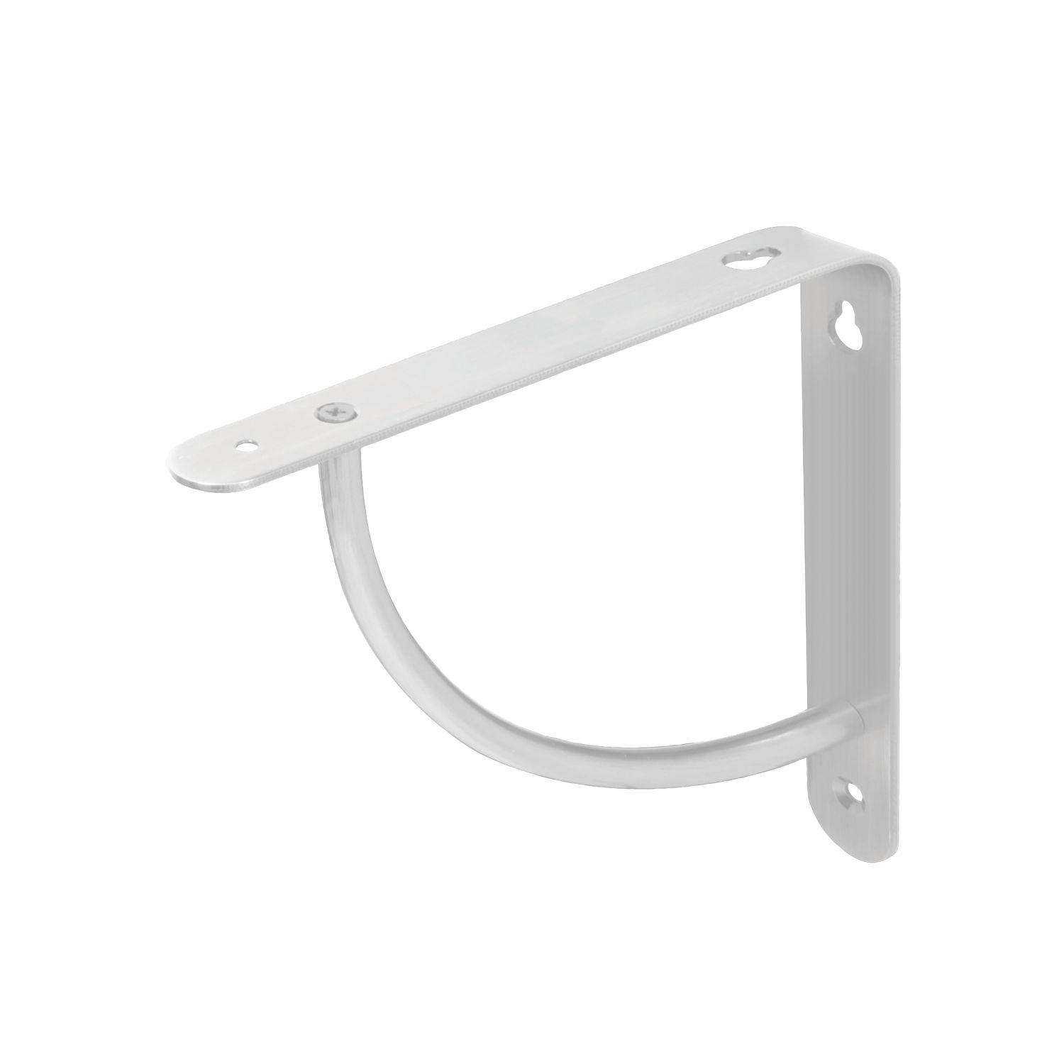 Essentials Cove Shelf Brackets White 180mm x 180mm 4 Pack (615VJ)