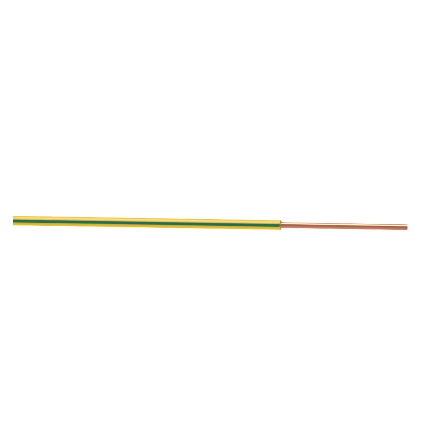Time 6491X Green/Yellow 1-Core 1.5mm² Conduit Cable 100m Drum (61678)
