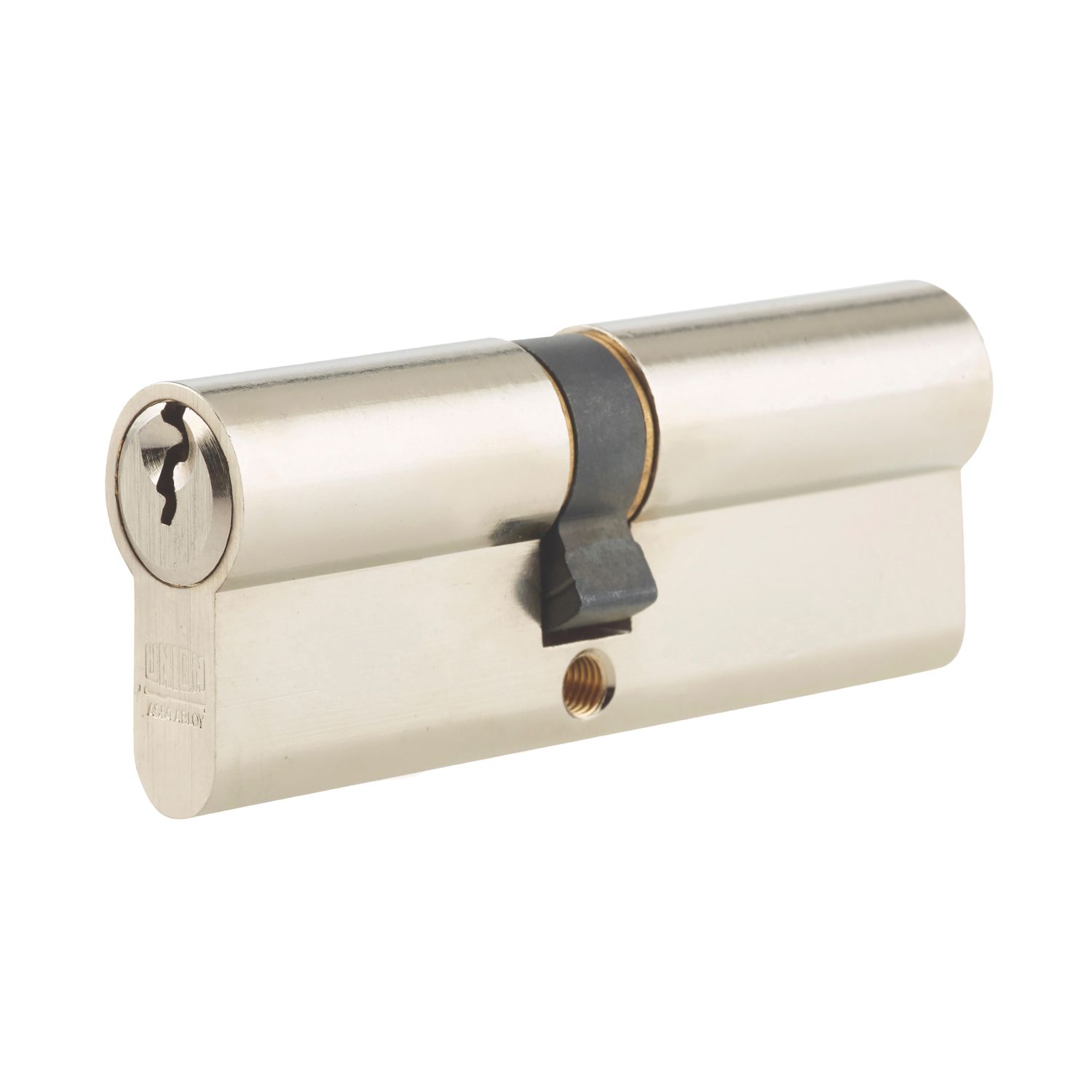Union 6-Pin Euro Cylinder Lock 40-40 (80mm) Satin Nickel (6170G)