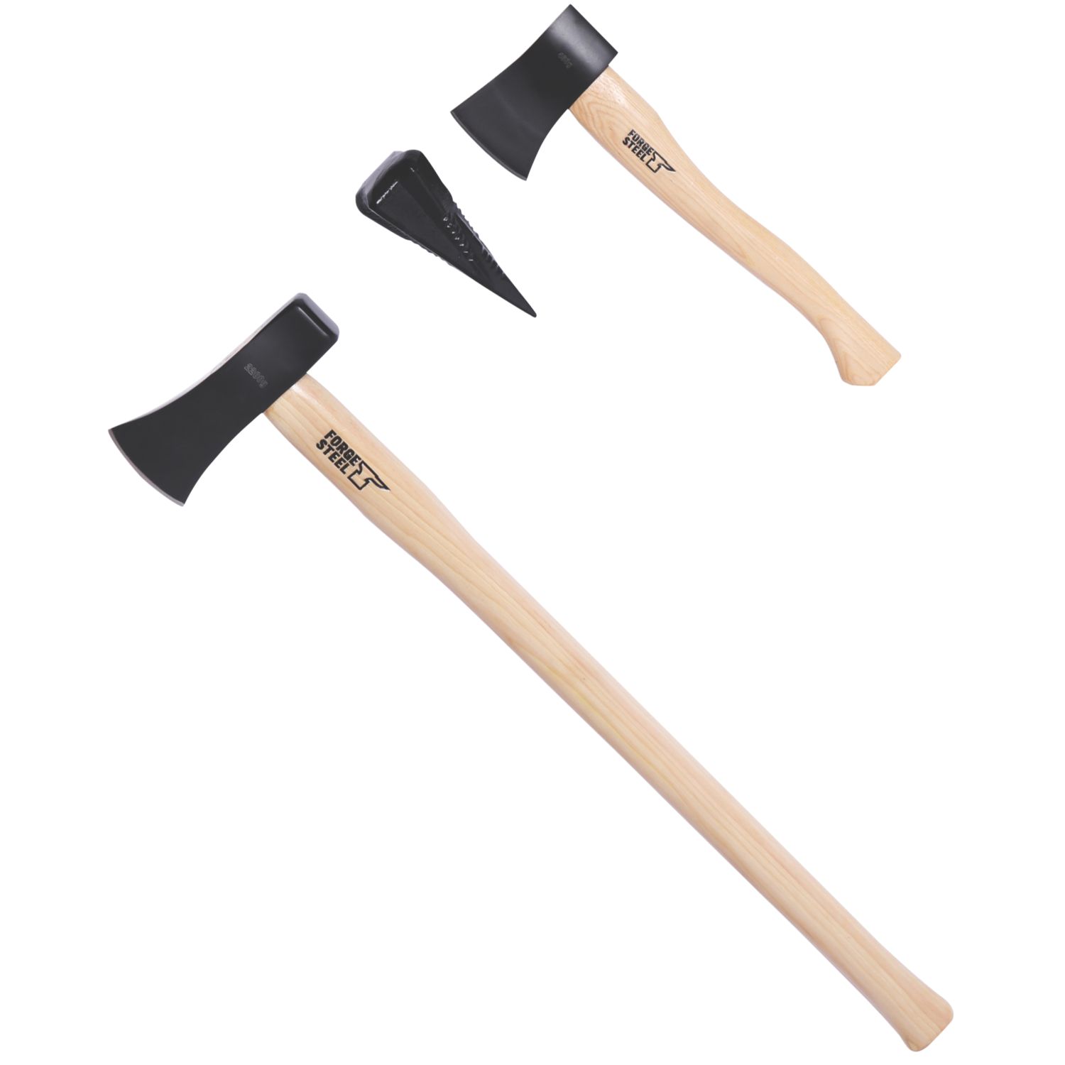 Forge Steel Wood Splitting Set 3 Pieces (617PR)